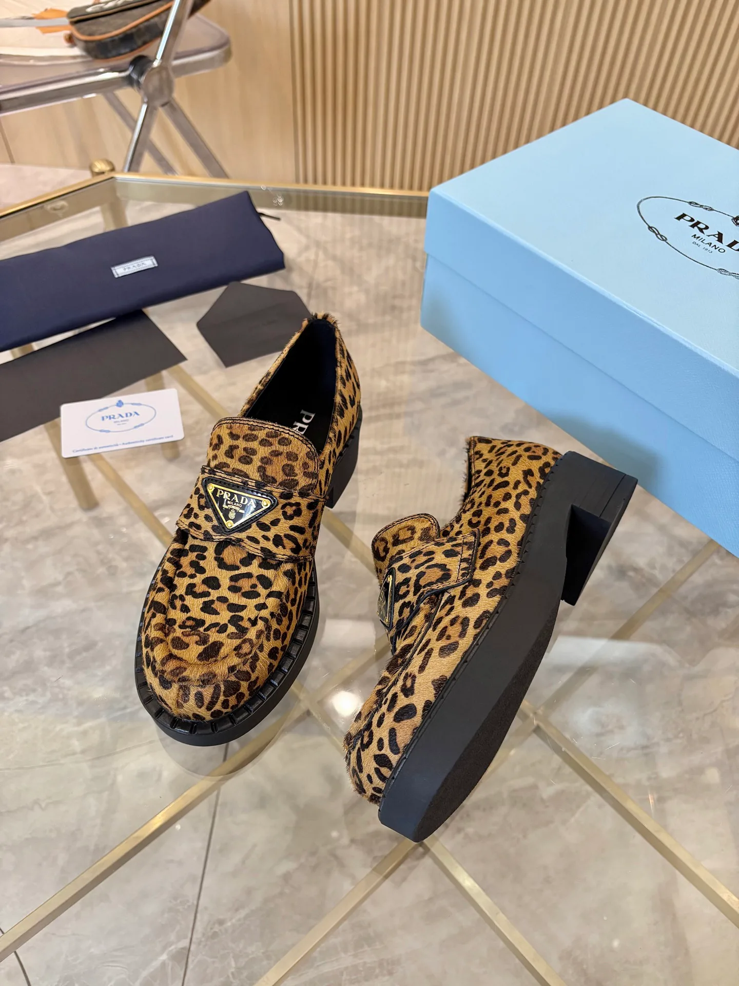 Лоферы И Мокасины Женские Prada 1040359