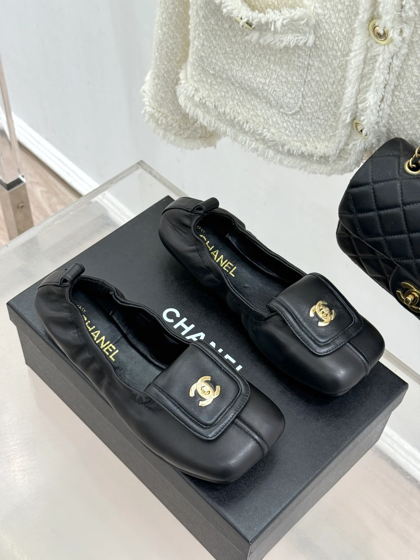 Балетки Женские Chanel 12958092
