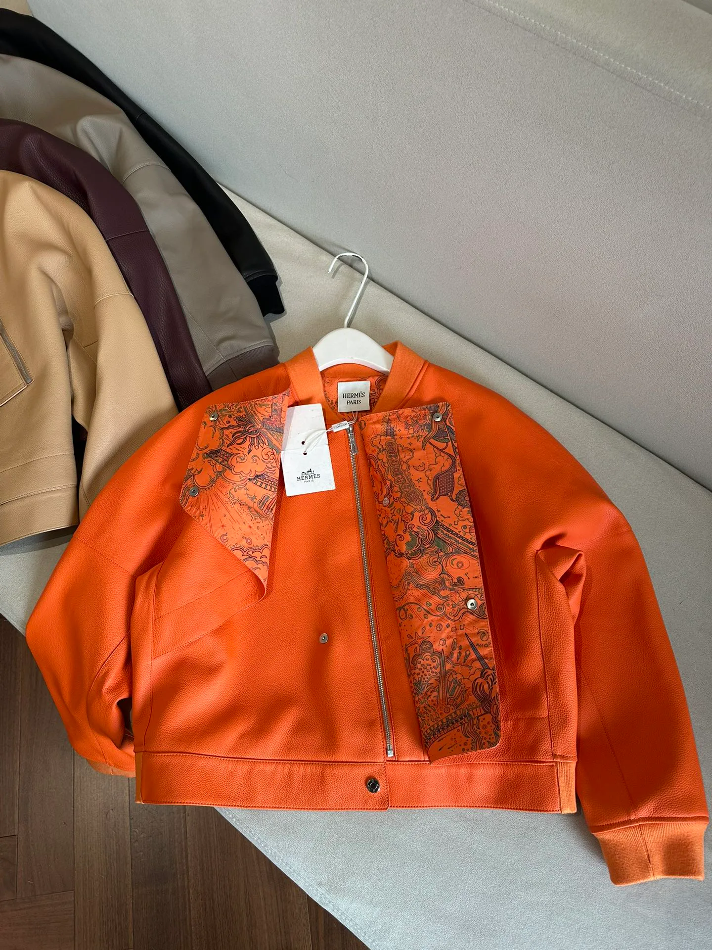 Кожаные Куртки И Дублёнки Женские Hermes 10062750