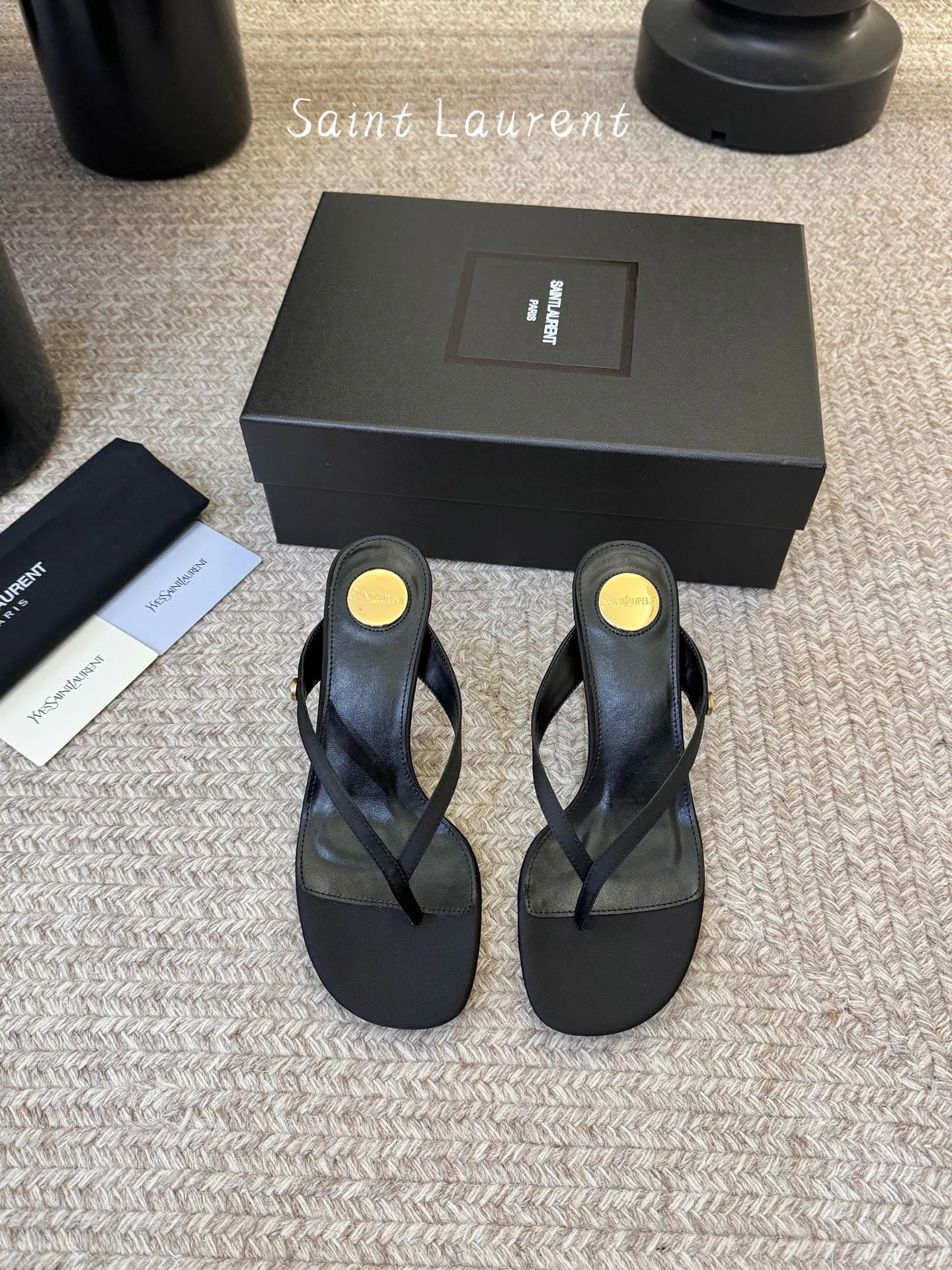 Босоножки Женские Saint Laurent 11668497