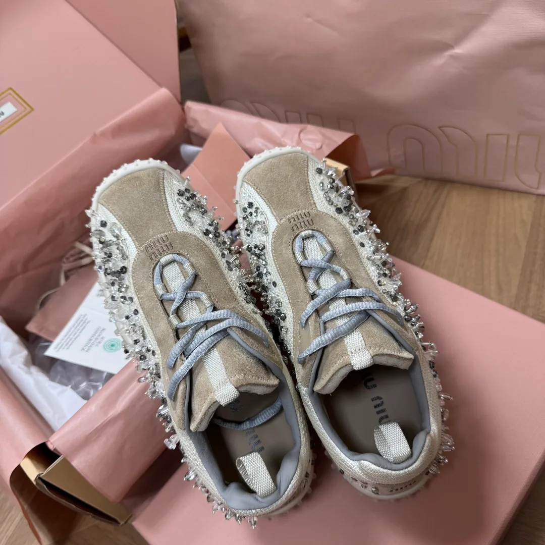 Кроссовки Женские Miu Miu 18927059