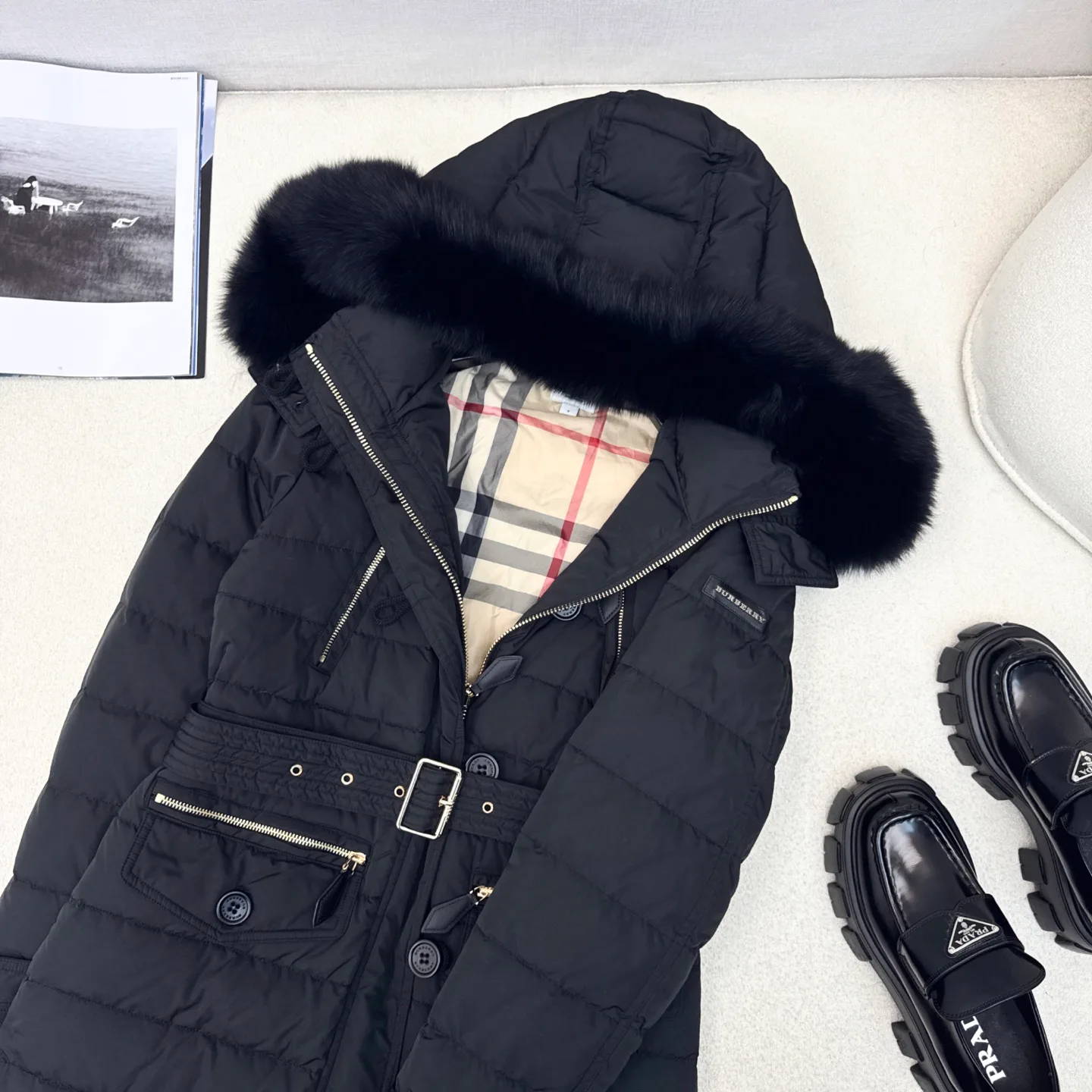 Куртки И Пуховики Женские Burberry 1884104