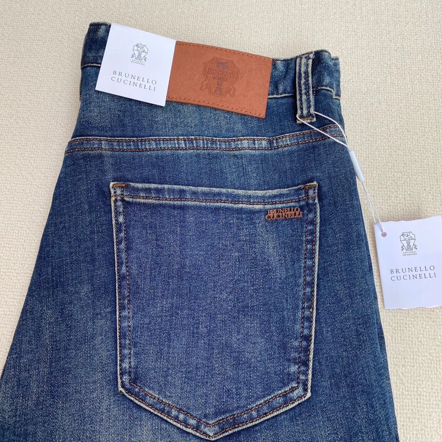 Джинсы Мужские Brunello Cucinelli 11700706