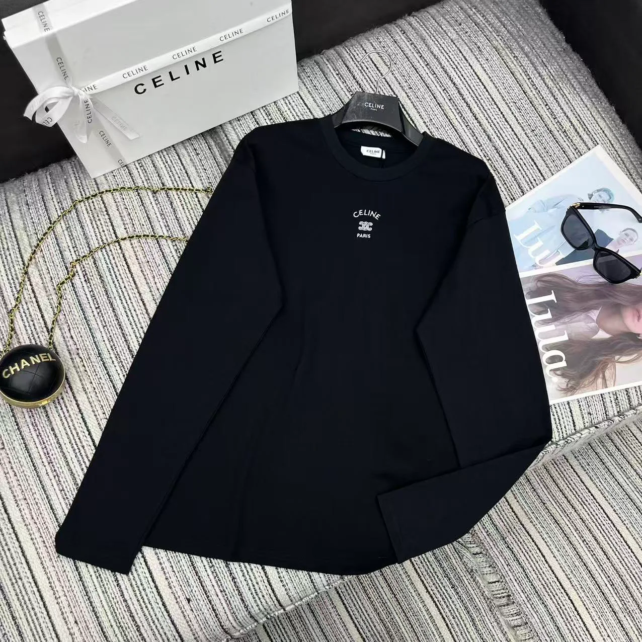 Лонгсливы Женские Celine 11898021