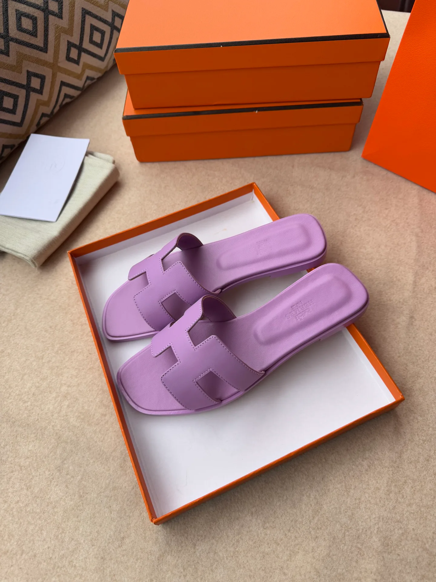 Шлепанцы Женские Hermes 18677