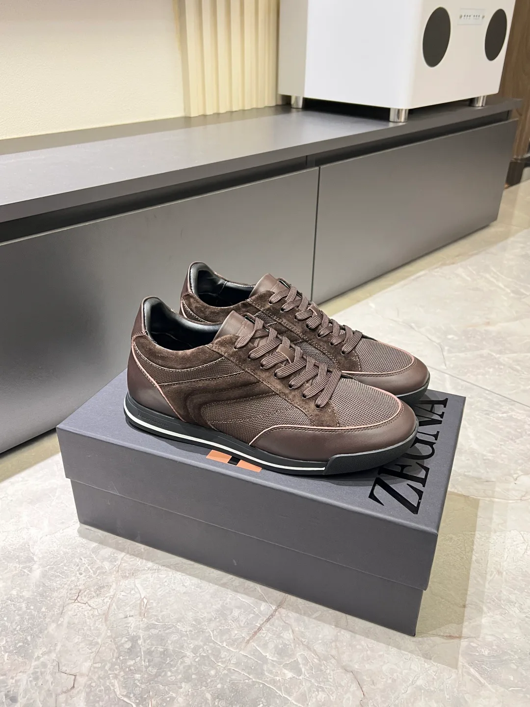 Кроссовки Мужские Zegna 18514852