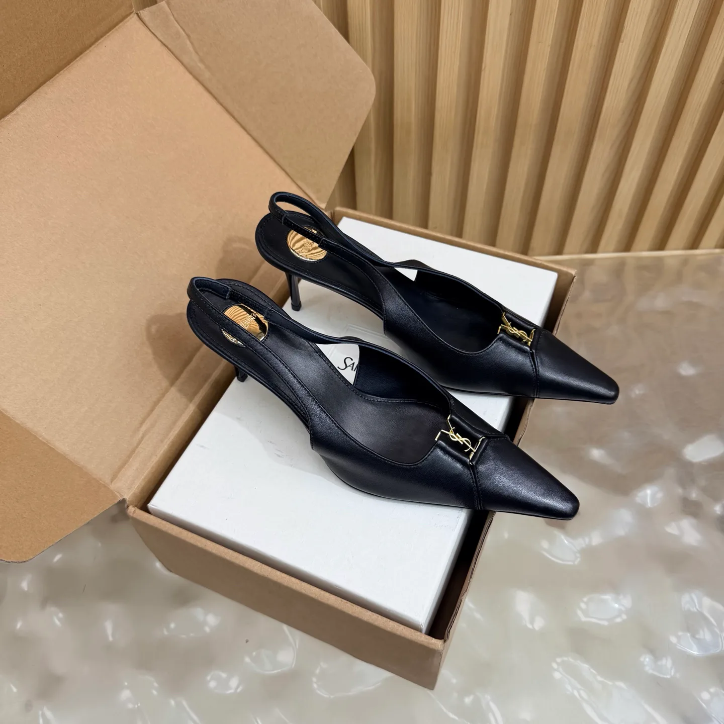 Туфли Женские Saint Laurent 17448322