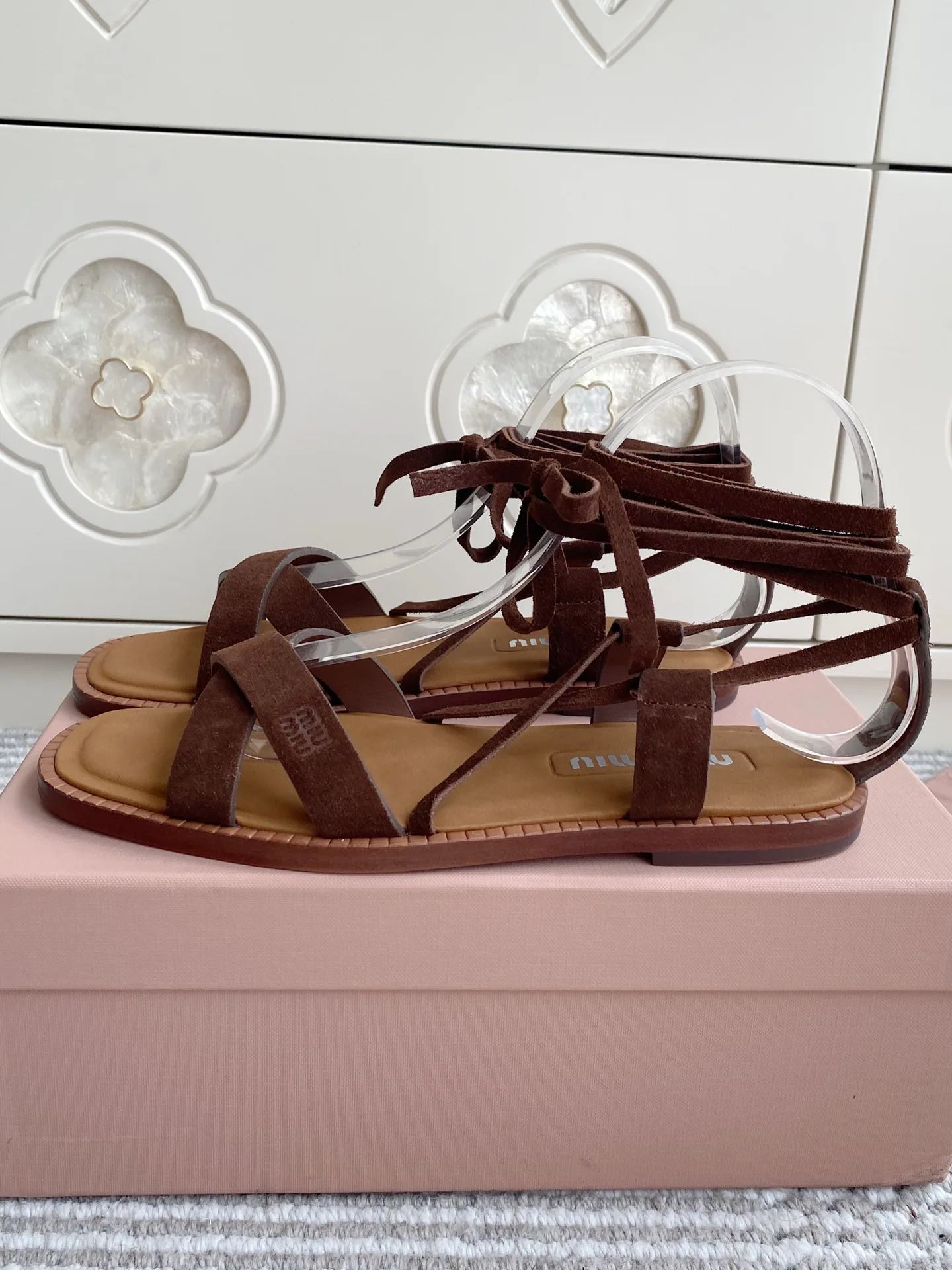 Босоножки Женские Miu Miu 16831153