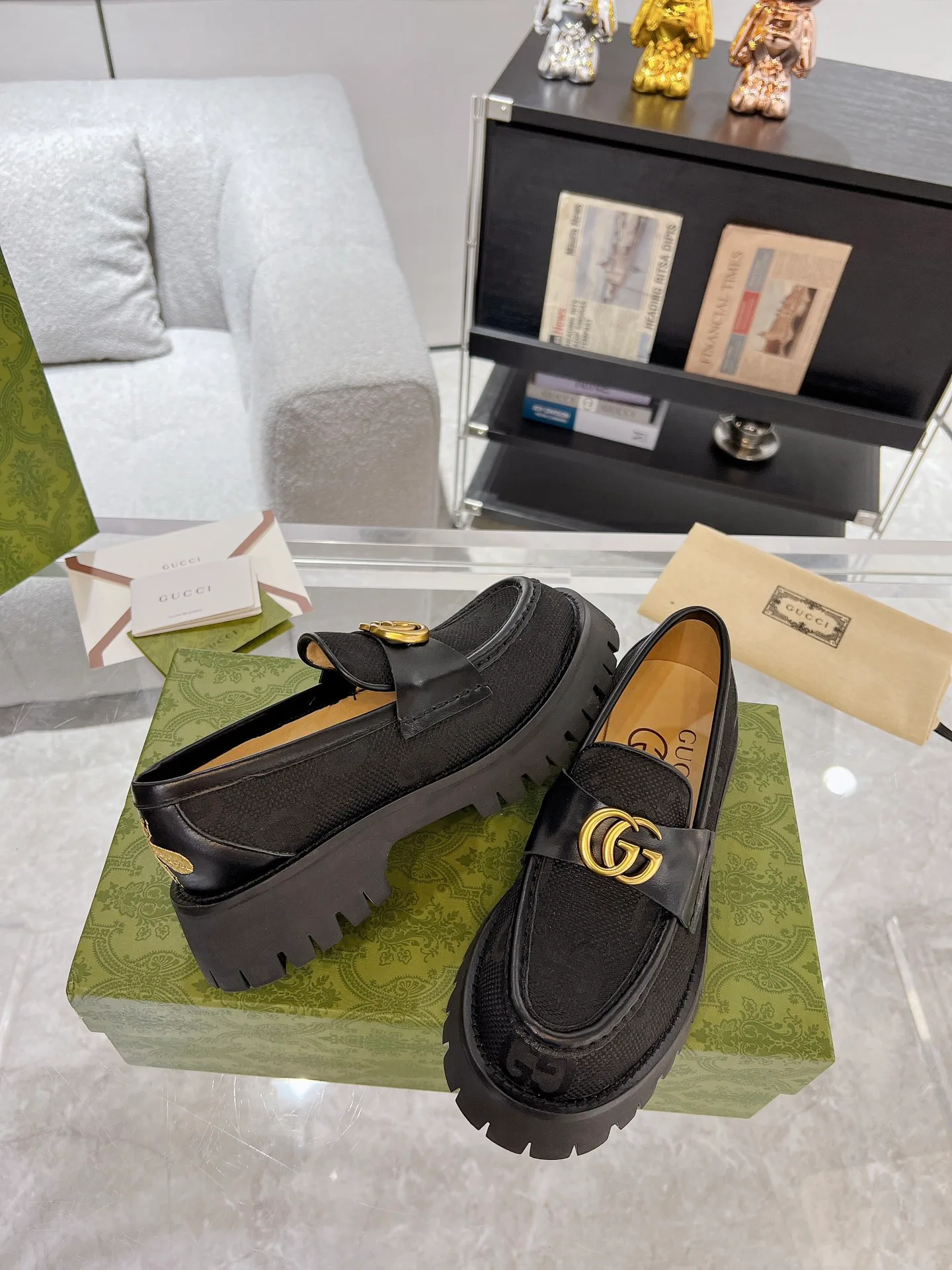 Лоферы Женские Gucci 170187