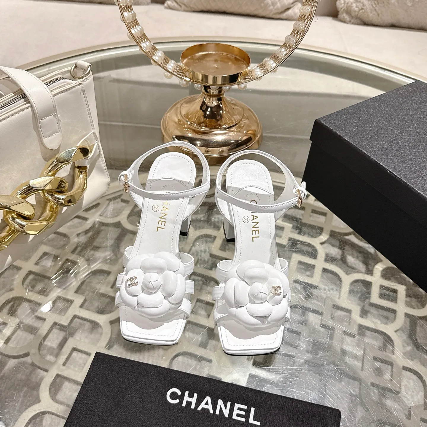 Босоножки Женские Chanel 12714883