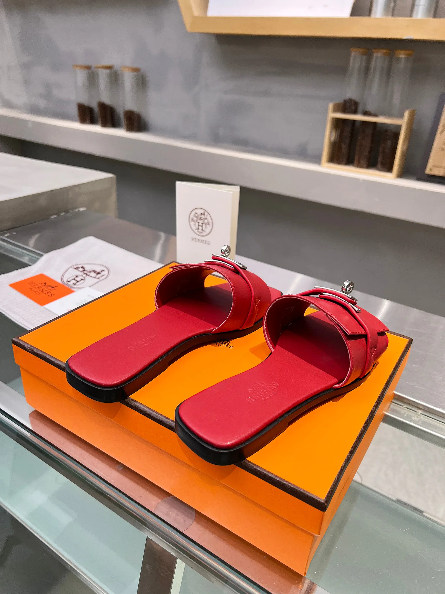 Шлепанцы Женские Hermes 11362064