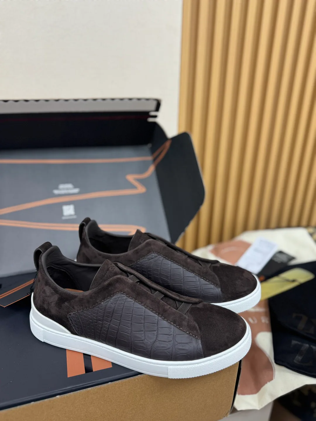 Кеды Мужские Zegna 1727120