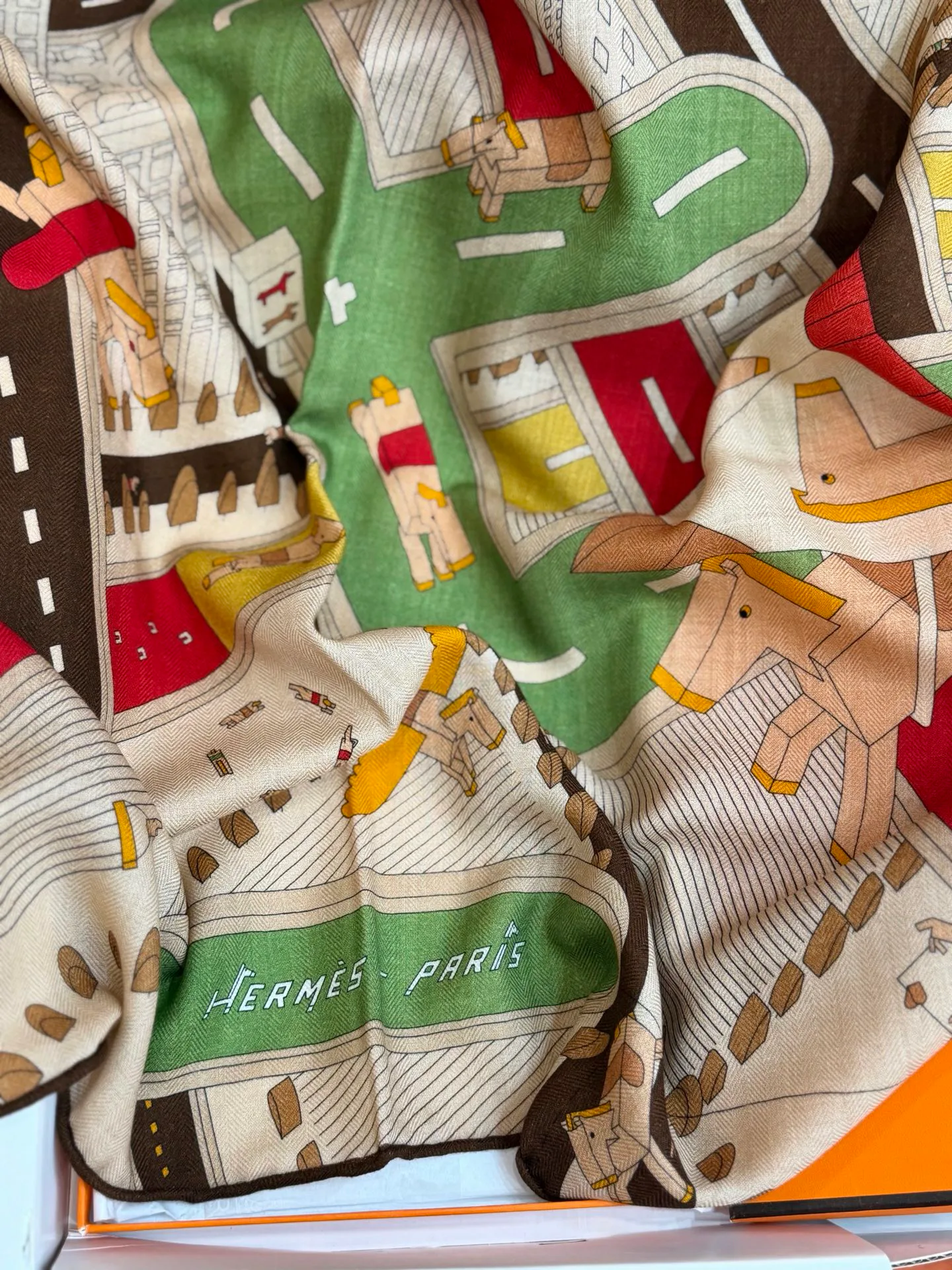 Платки Hermes 17991393