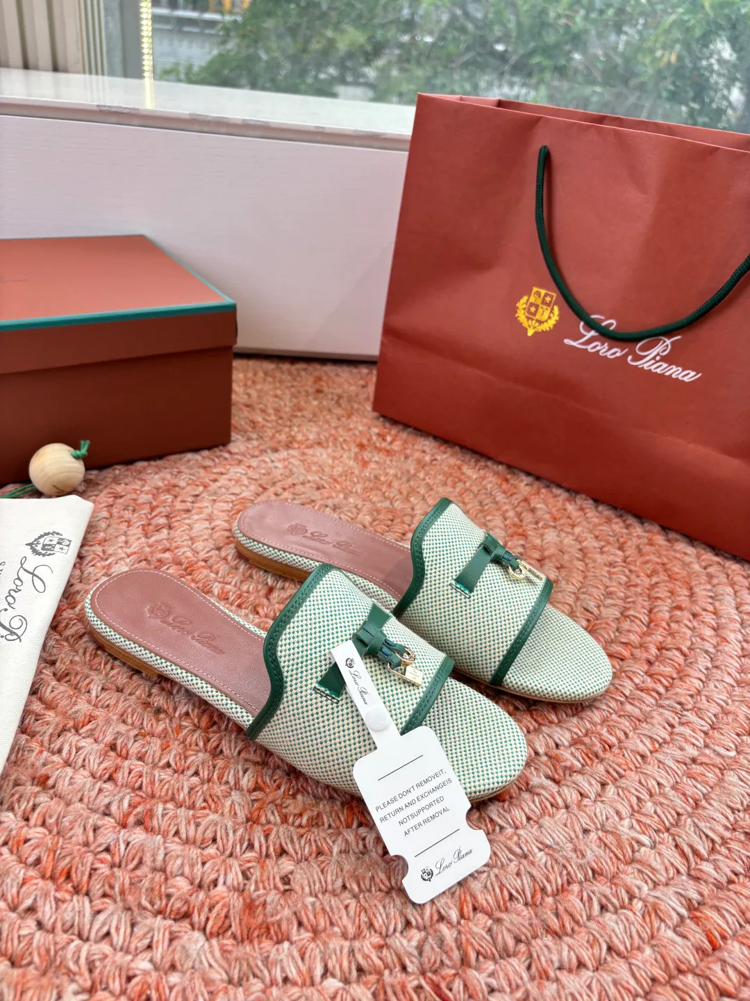 Шлепанцы Женские Loro Piana 11745830