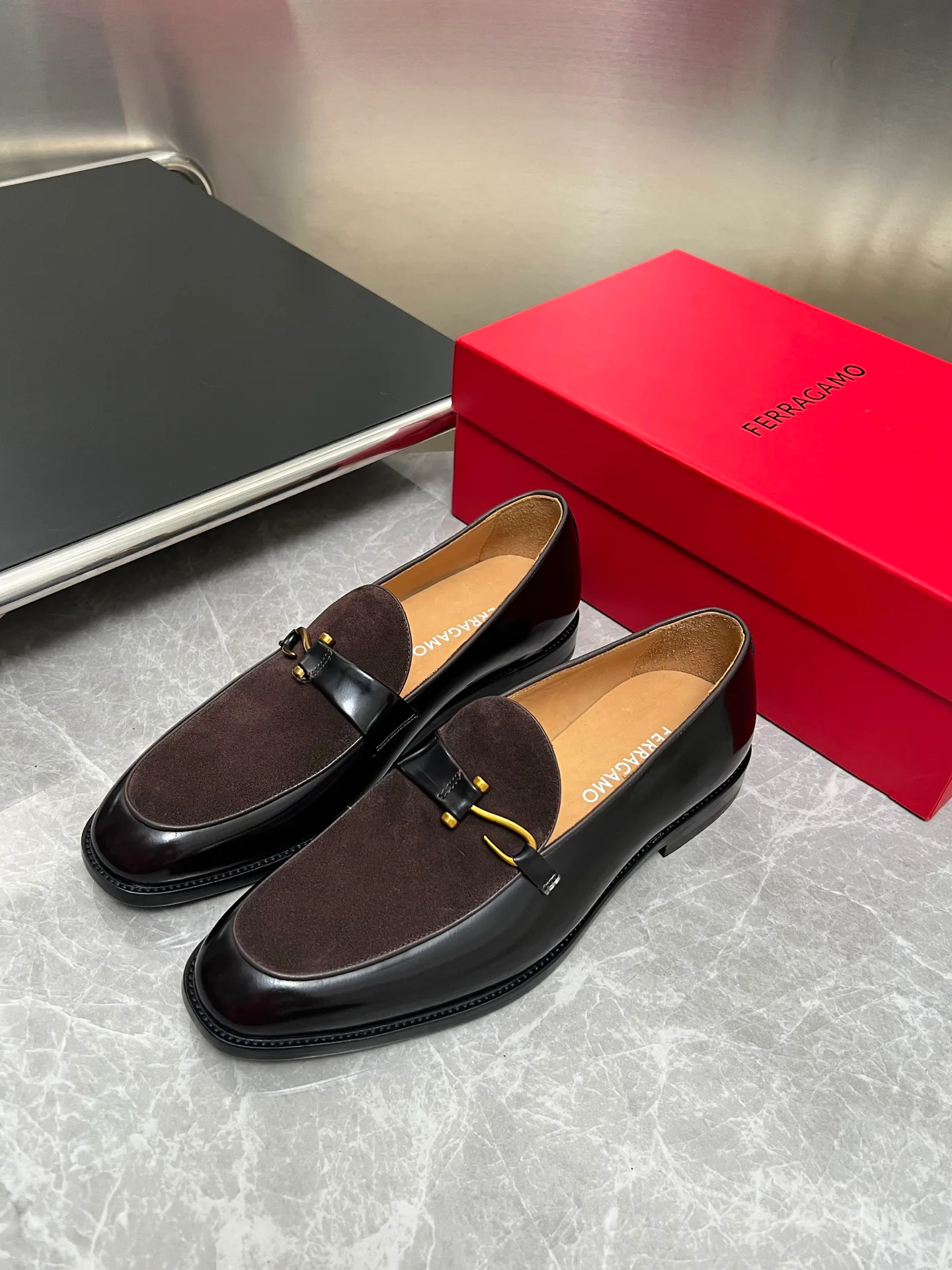 Лоферы И Туфли Мужские Salvatore Ferragamo 18943217