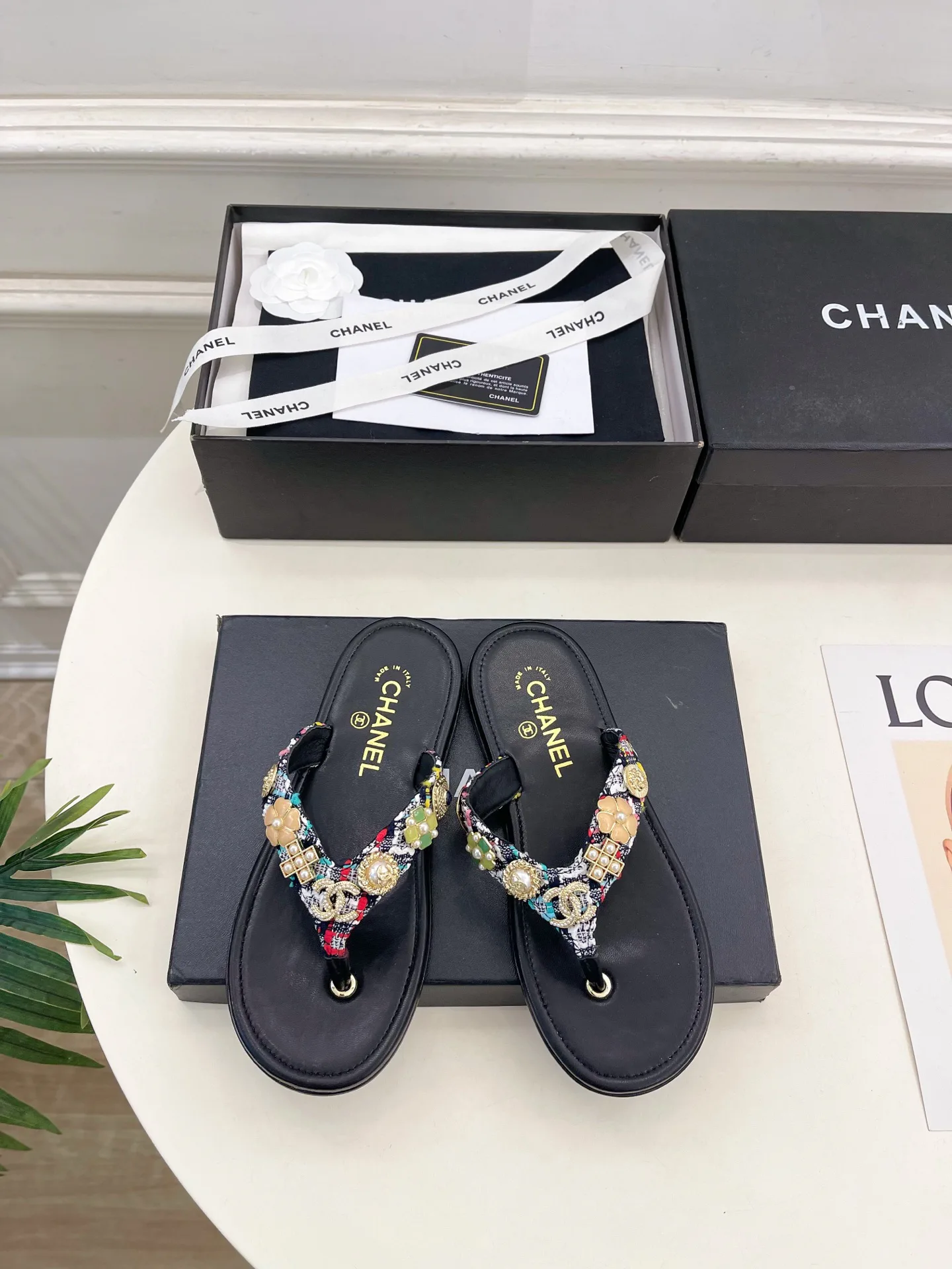 Шлепанцы Женские Chanel 4515847