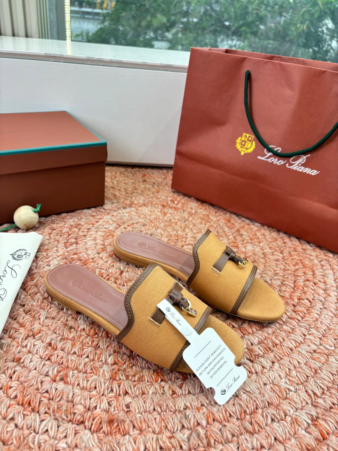 Шлепанцы Женские Loro Piana 11745826