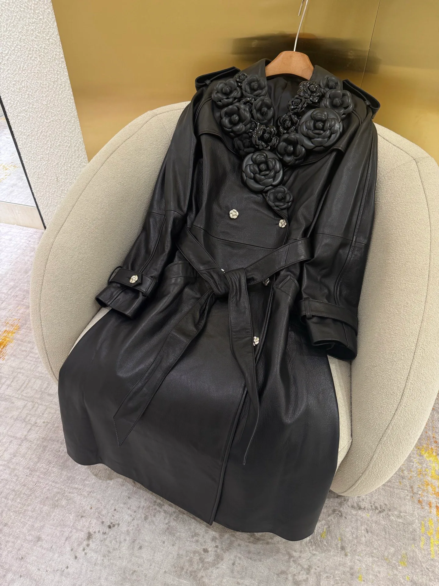 Кожаные Куртки И Дублёнки Женские Chanel 11428934