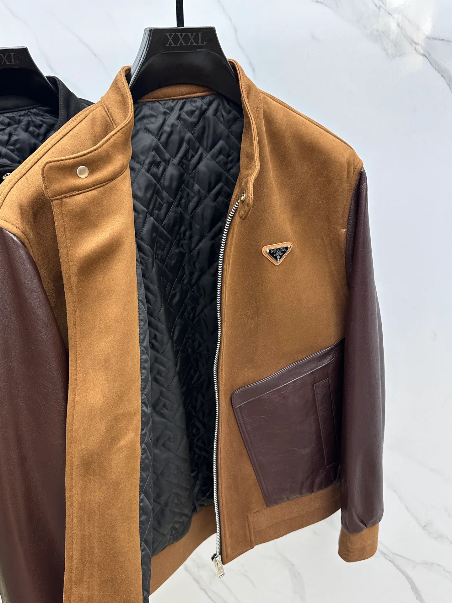 Кожаные Куртки И Дублёнки Мужские Prada 940681