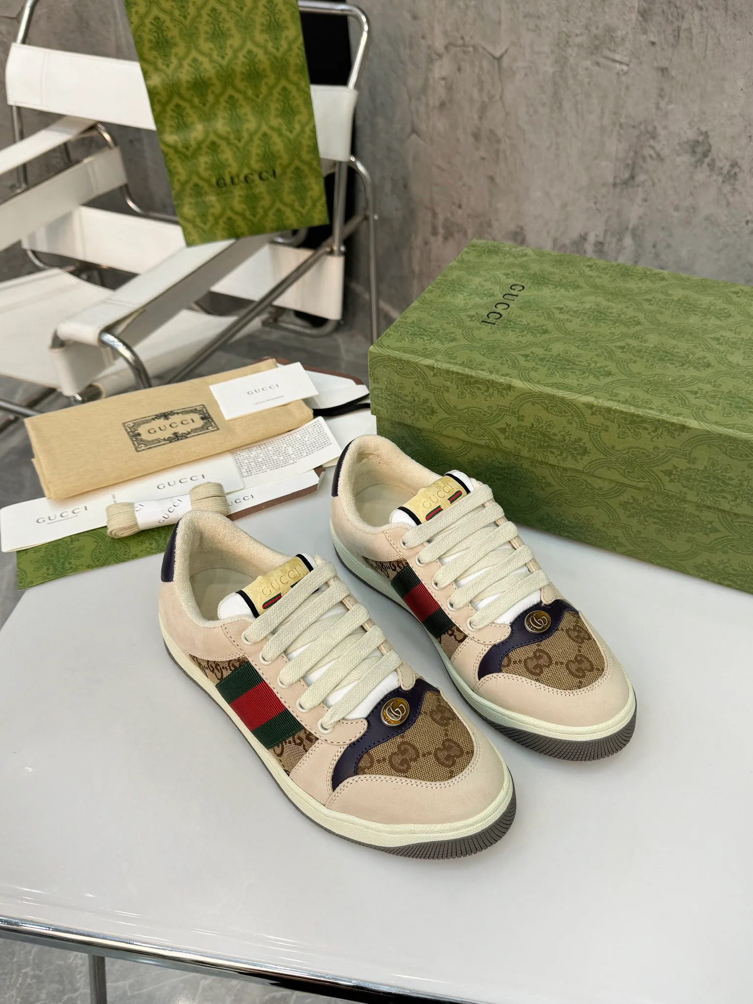Кеды Женские Gucci 1469272