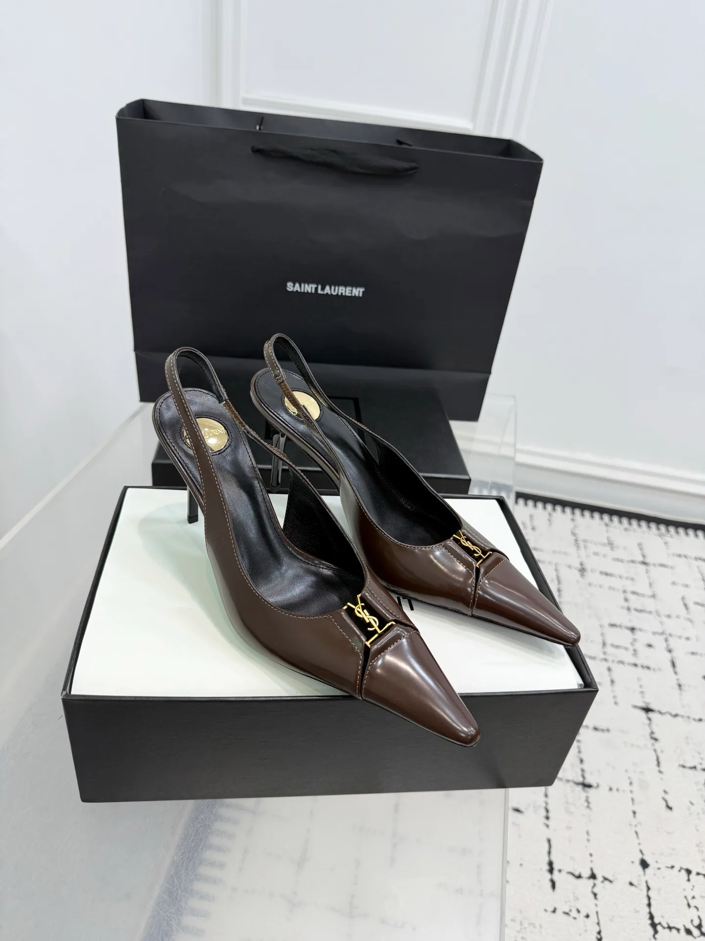 Туфли Женские Saint Laurent 303814