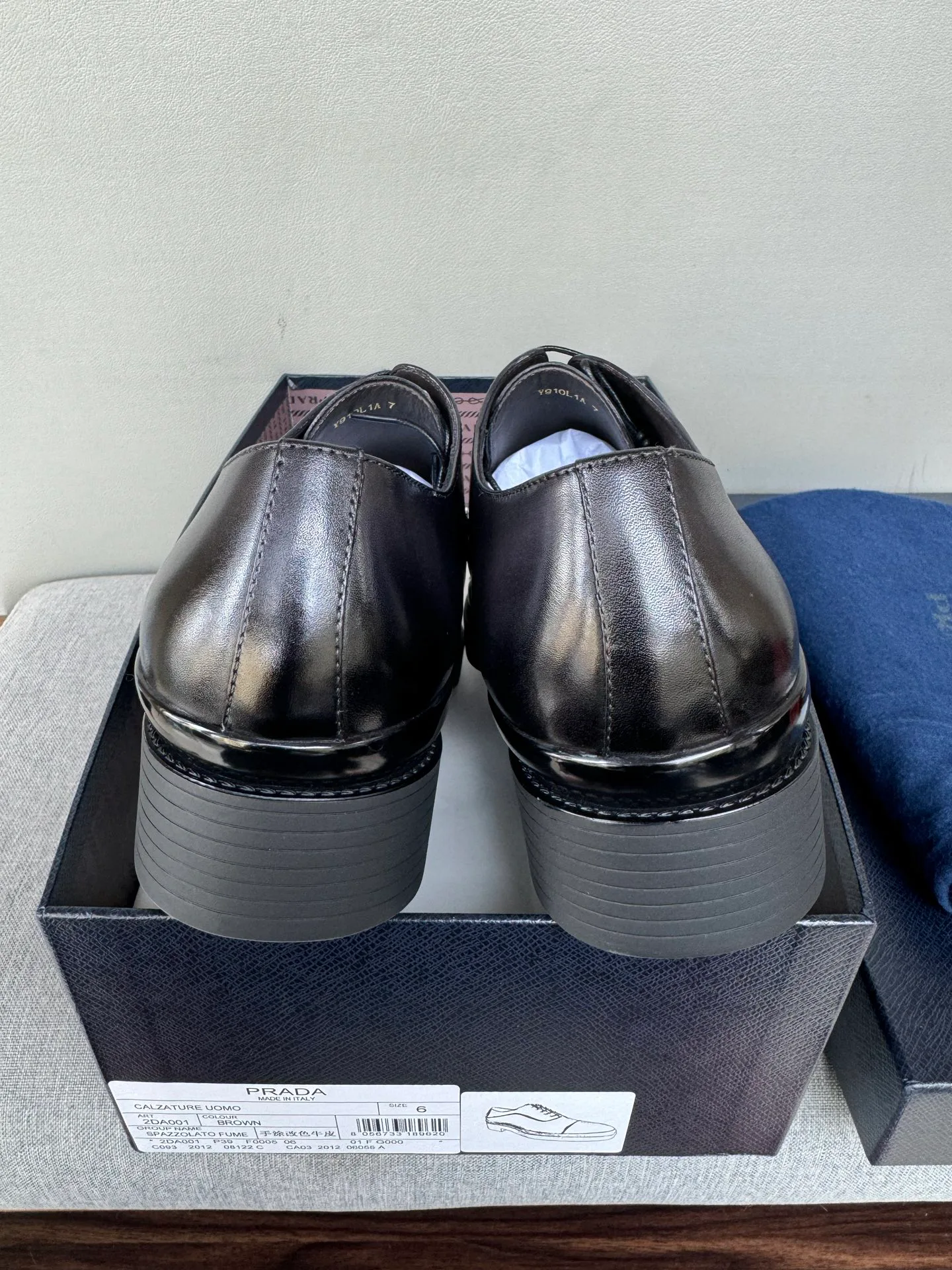 Лоферы И Туфли Мужские Prada 18562008