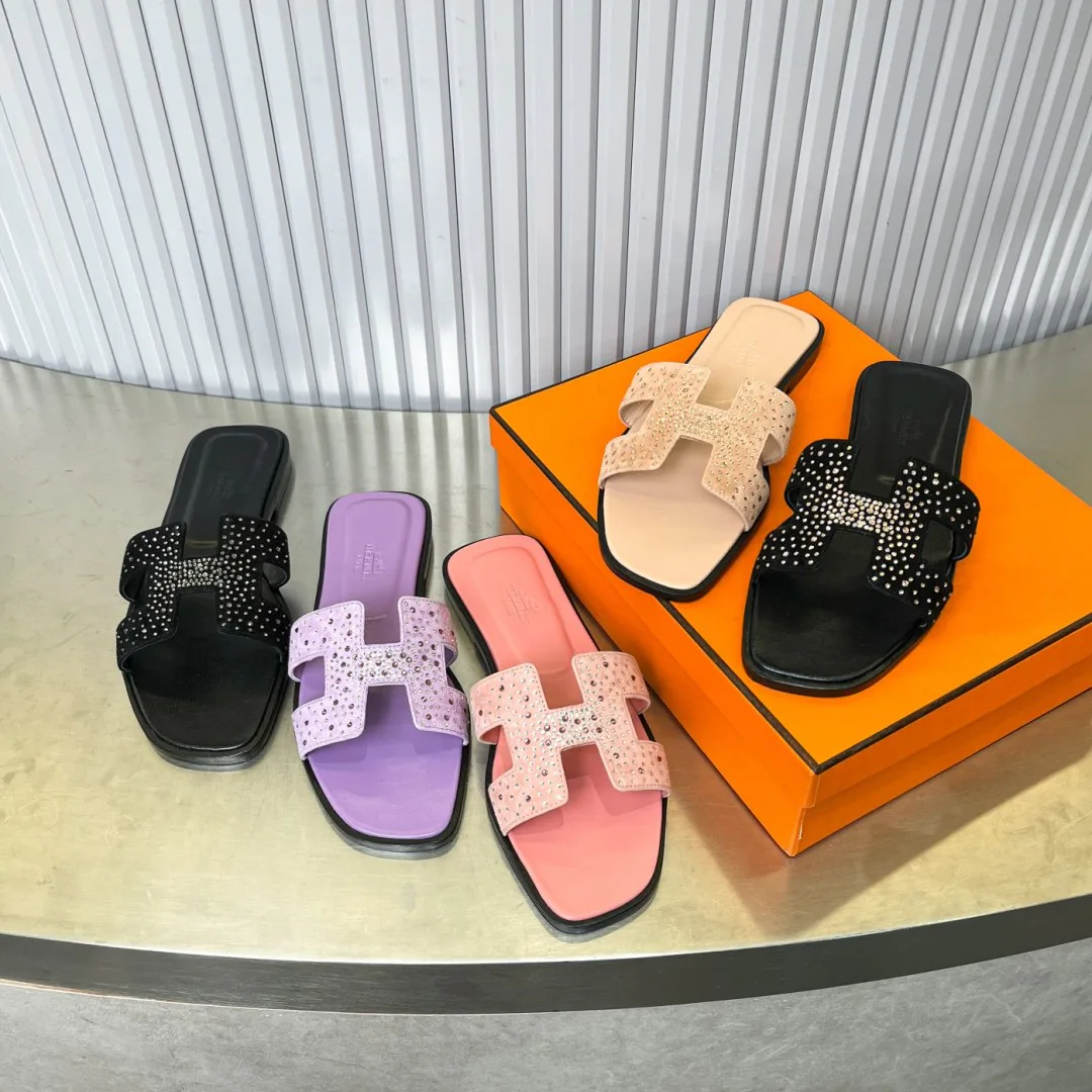 Шлепанцы Женские Hermes 64788