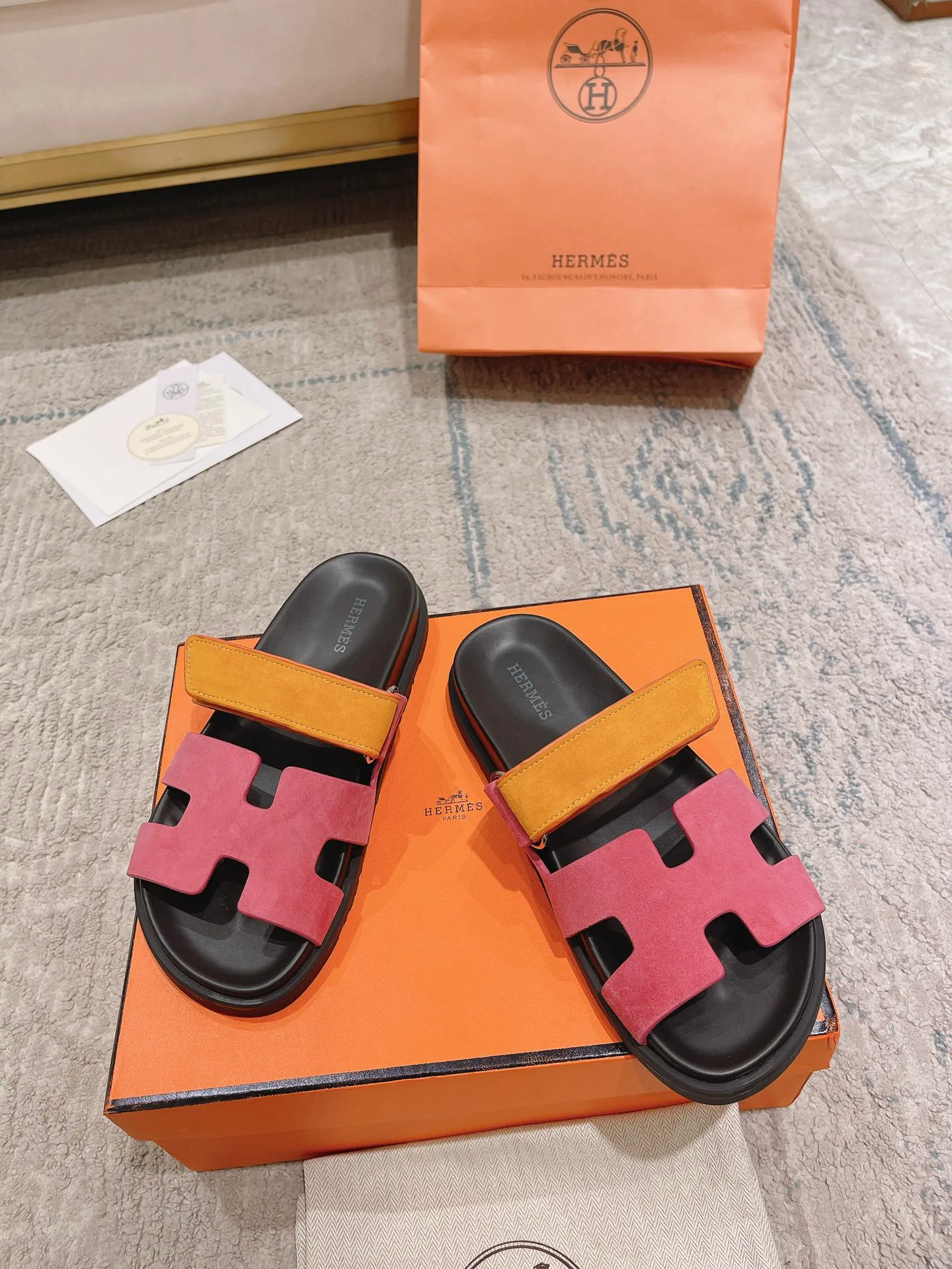 Шлепанцы Женские Hermes 12874738