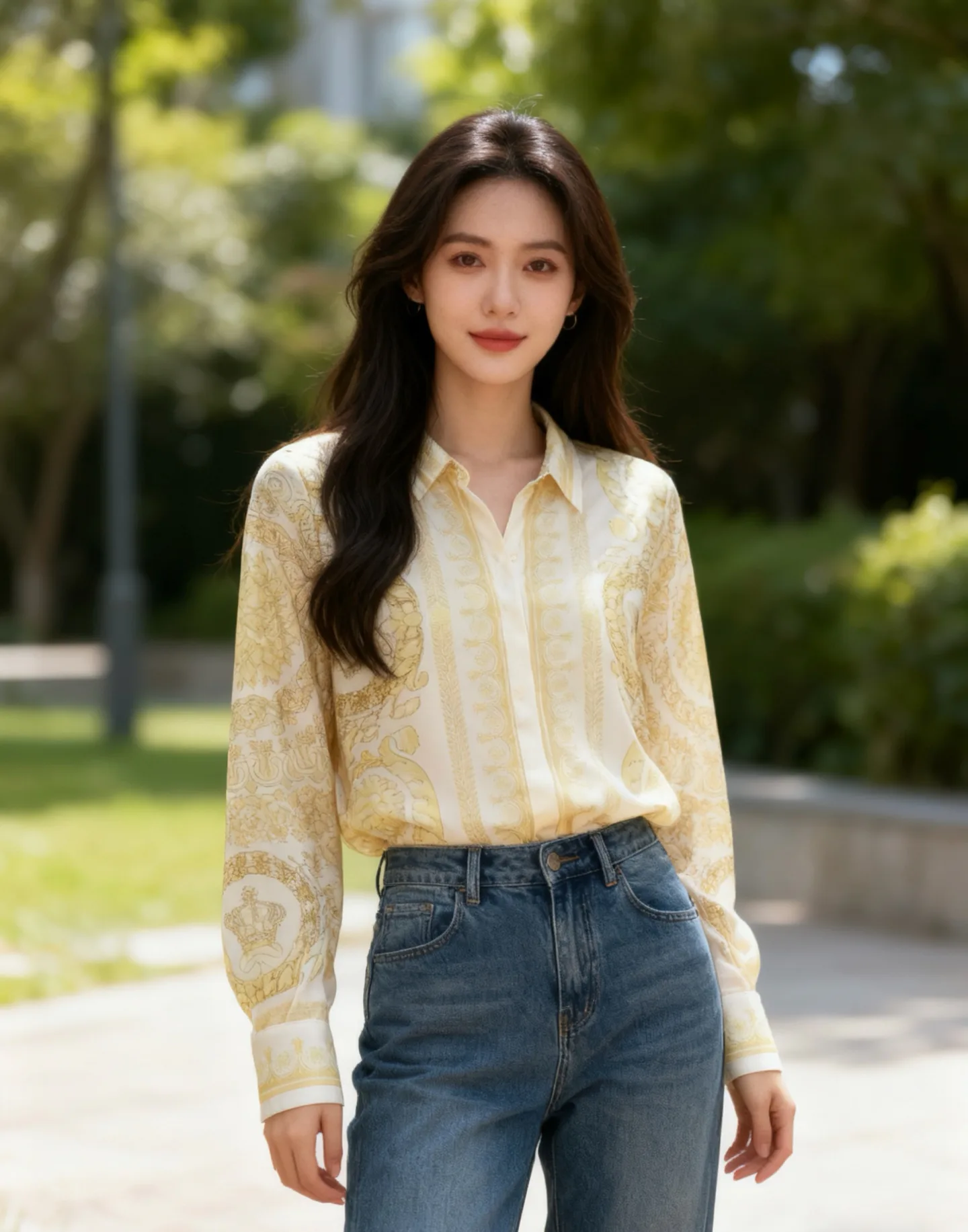 Рубашки Женские Versace 1565148