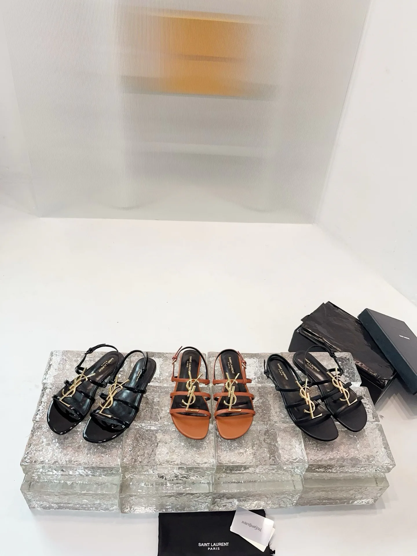 Босоножки Женские Saint Laurent 11278415