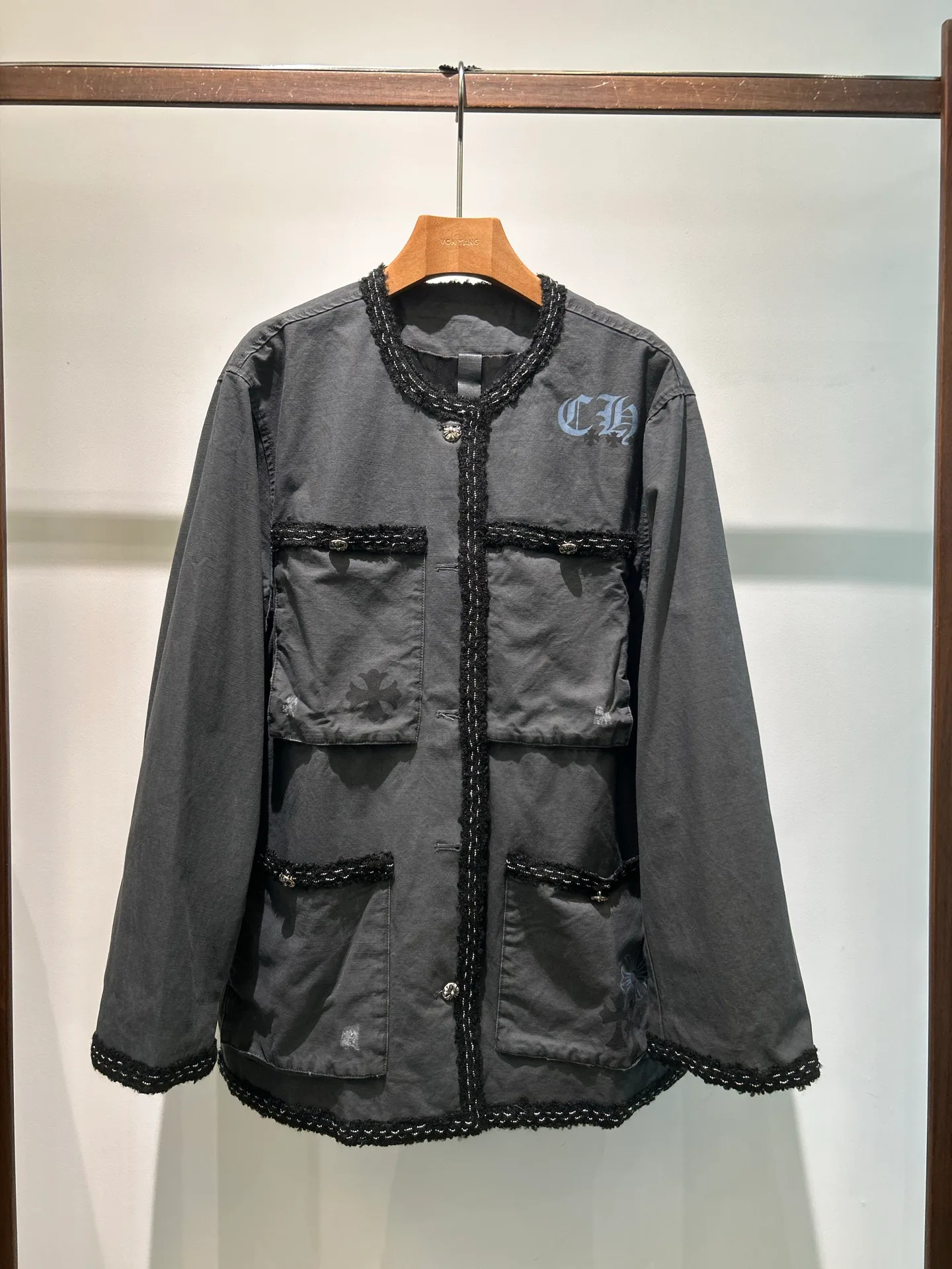 Куртки И Пуховики Женские Chrome Hearts 18771152
