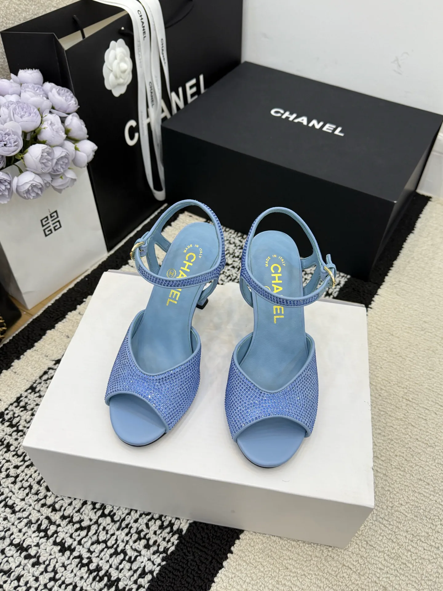 Босоножки Женские Chanel 1224398