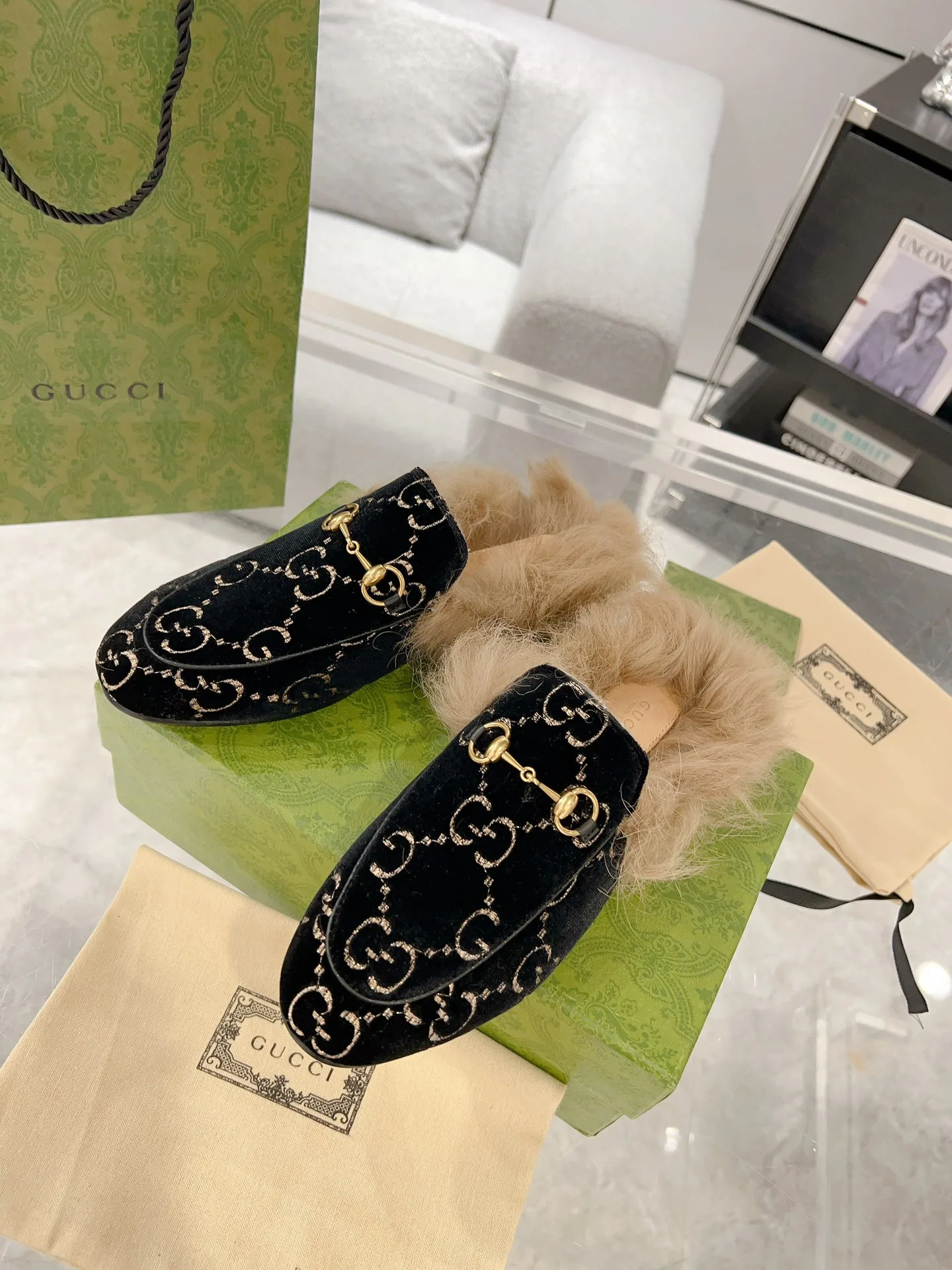 Лоферы И Мокасины Женские Gucci 18414238