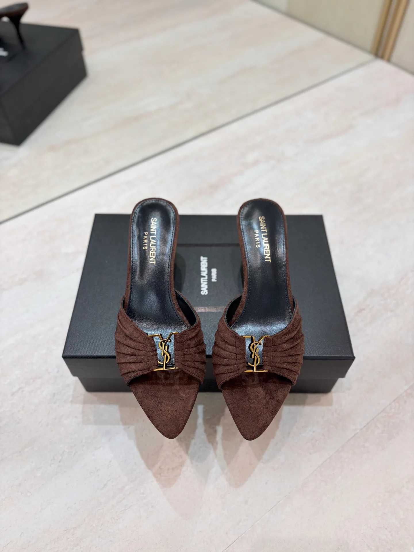 Мюли И Сабо Женские Saint Laurent 17476008