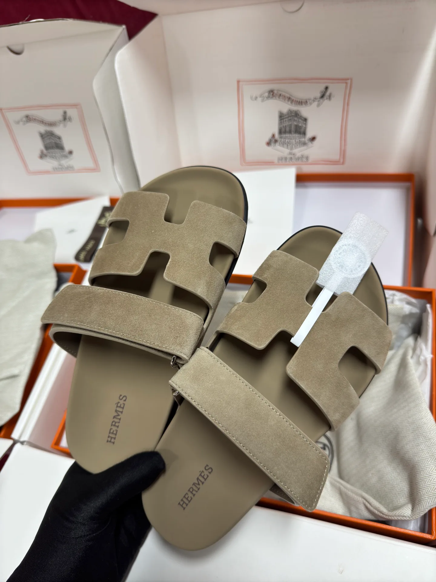 Шлепанцы Женские Hermes 5687