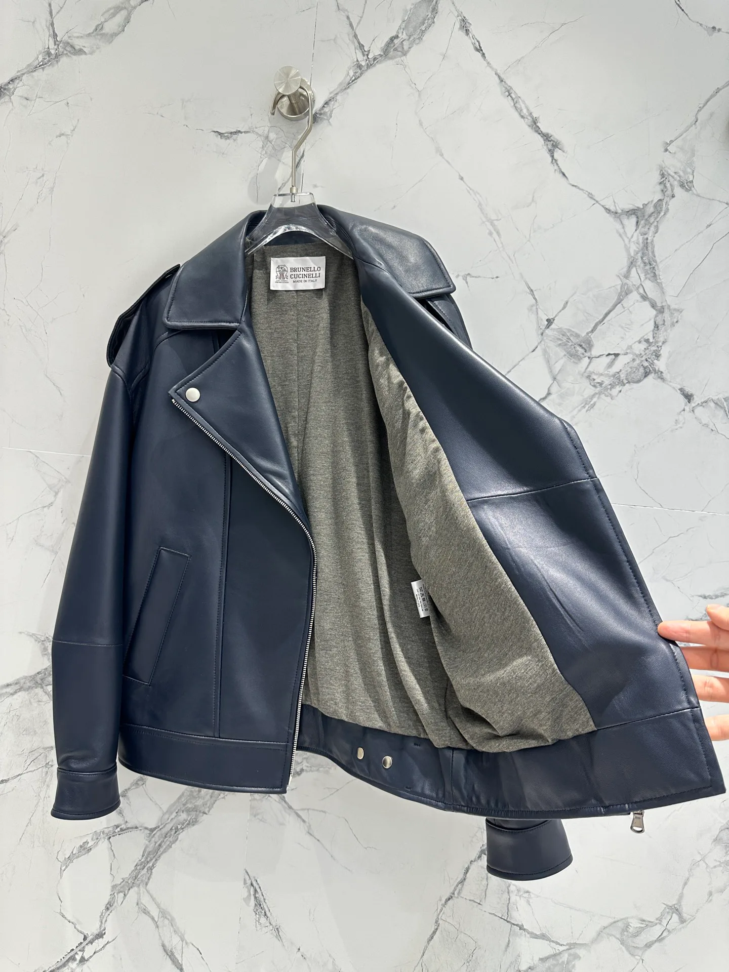 Кожаные Куртки И Дублёнки Мужские Brunello Cucinelli 11181098