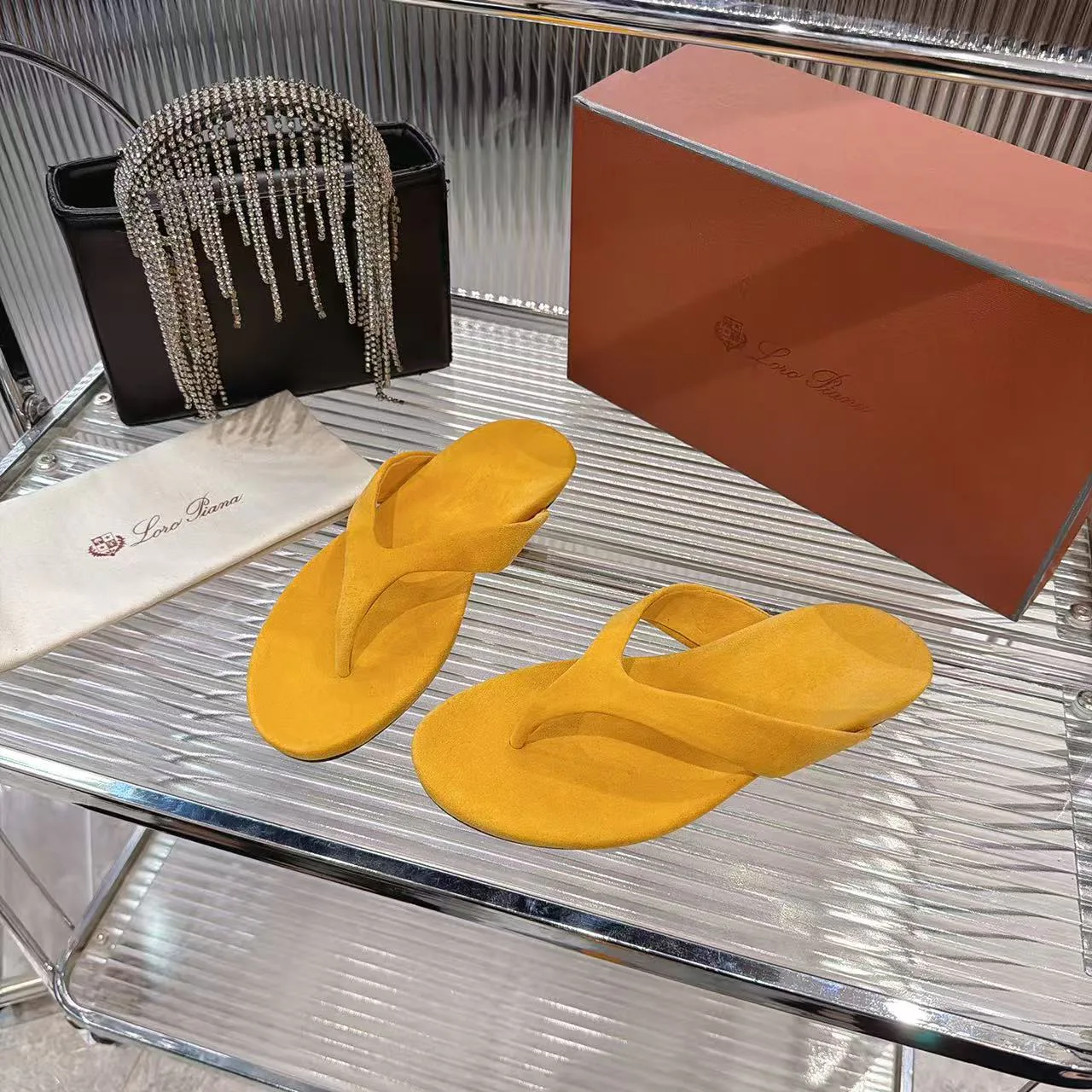 Шлепанцы Женские Loro Piana 17038181