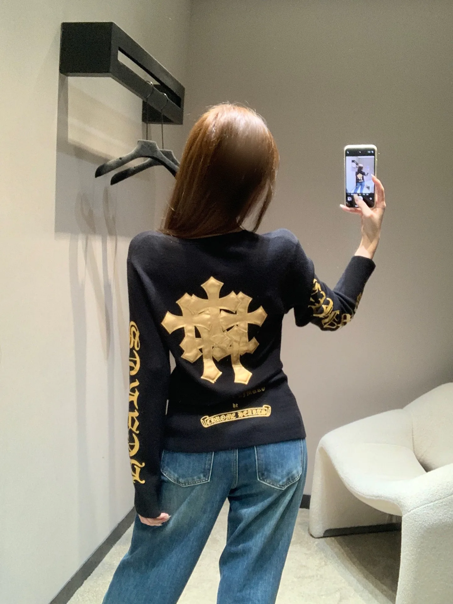 Джемперы И Свитеры Женские Chrome Hearts 1005626
