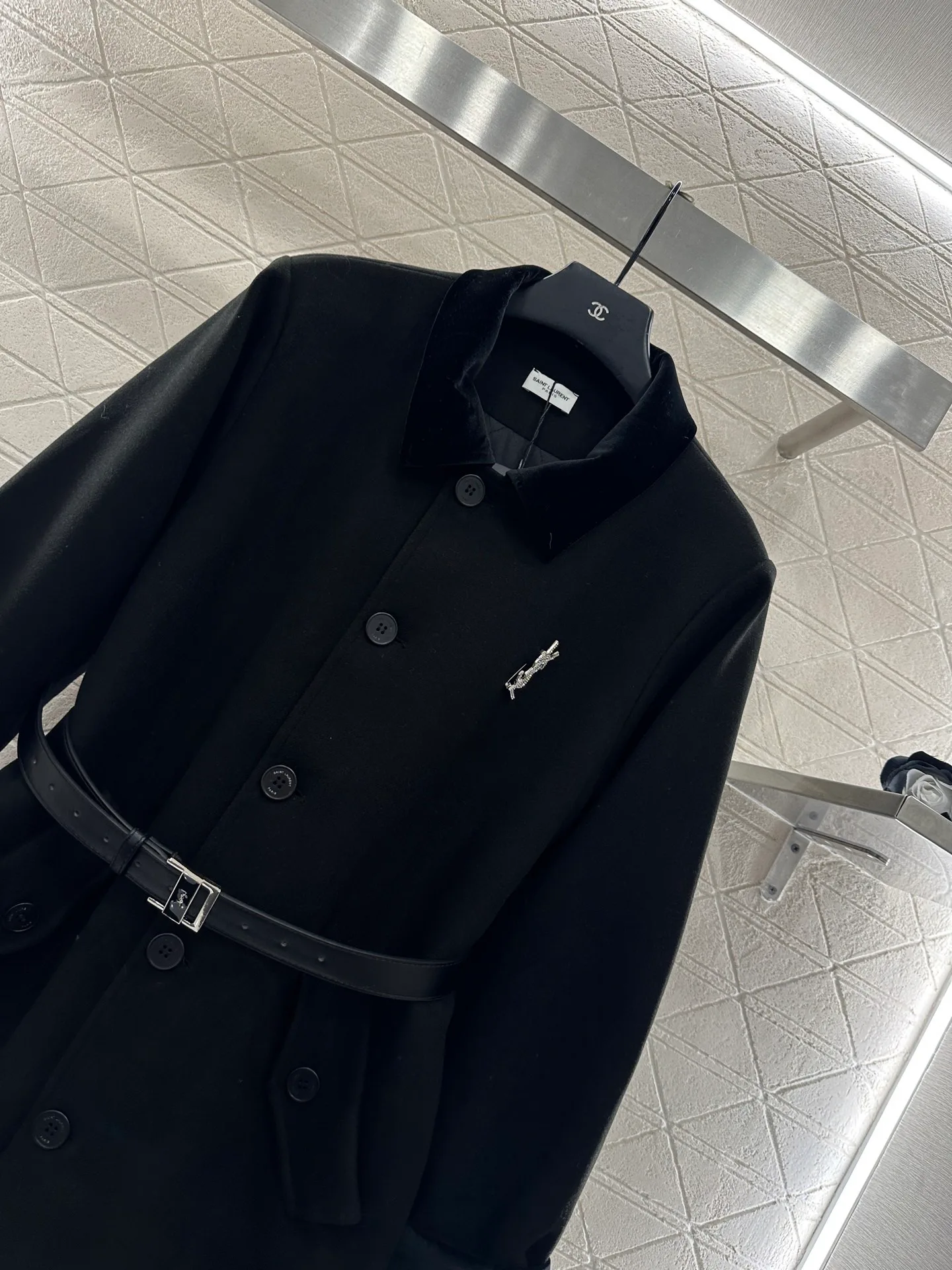 Пальто Женские Saint Laurent 1556508