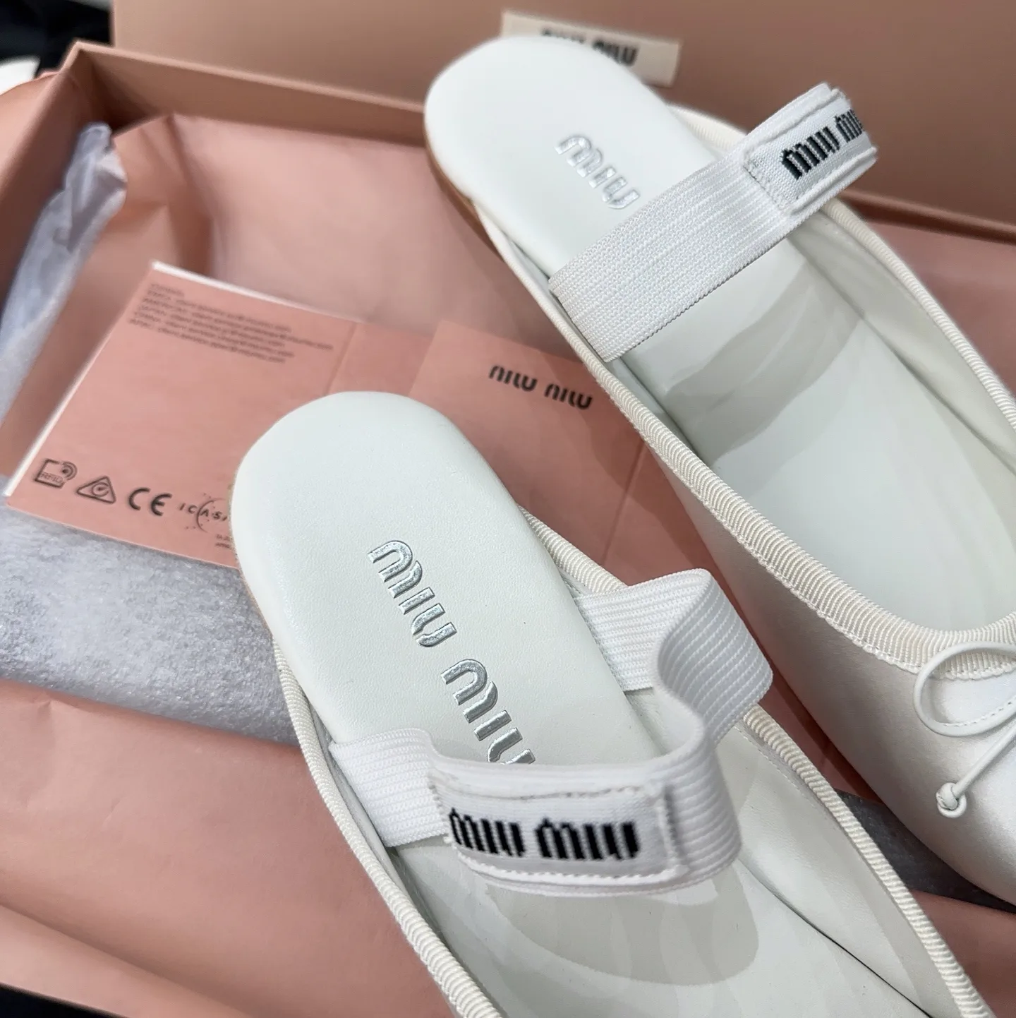 Балетки Женские Miu Miu 12859293