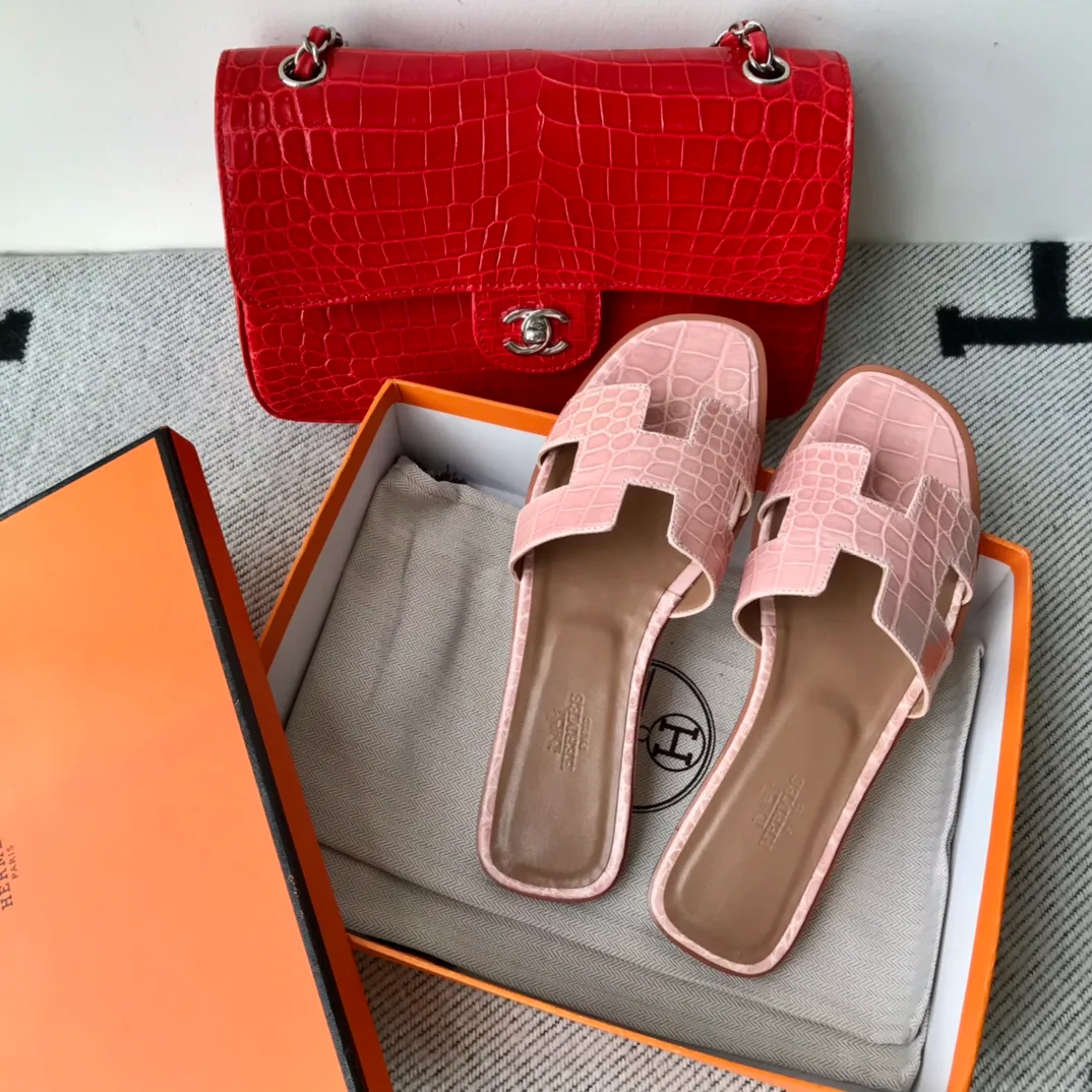 Шлепанцы Женские Hermes 3967472