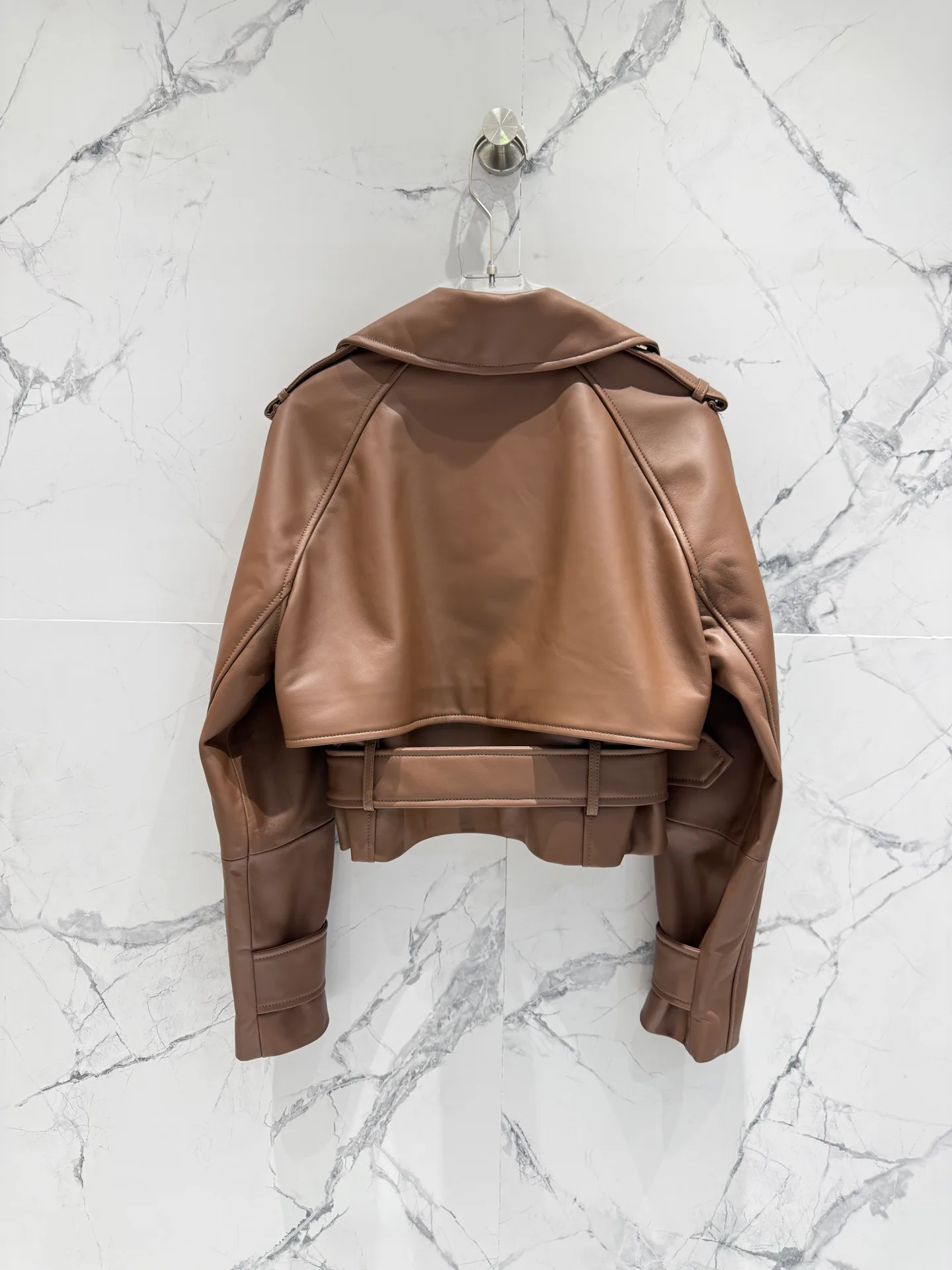 Кожаные Куртки И Дублёнки Женские Balmain 11700495