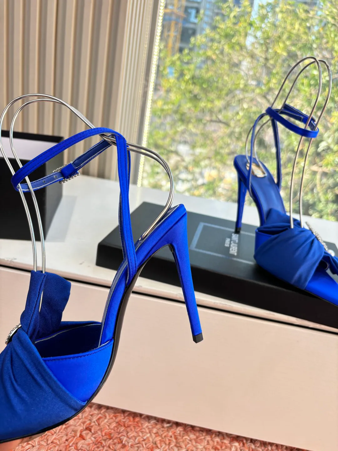 Босоножки Женские Saint Laurent 1262044