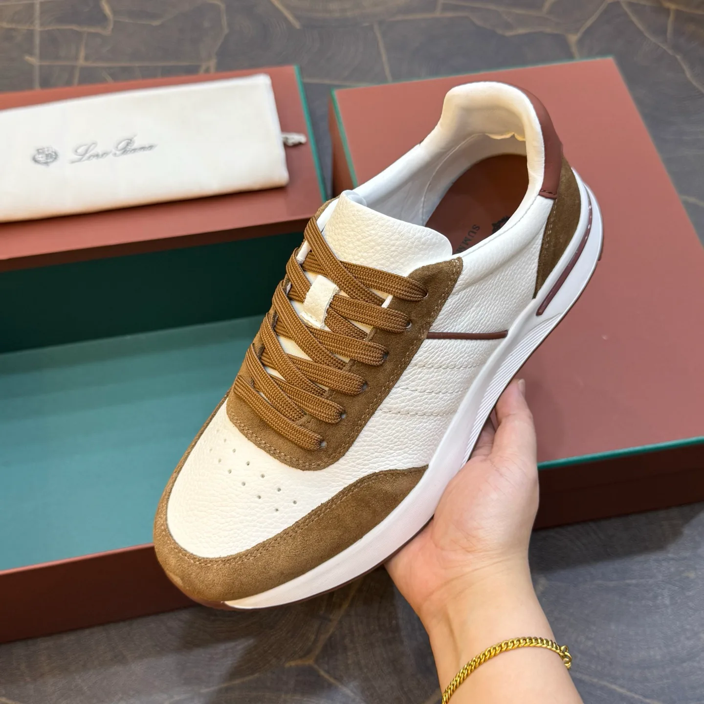 Кроссовки Мужские Loro Piana 20077919