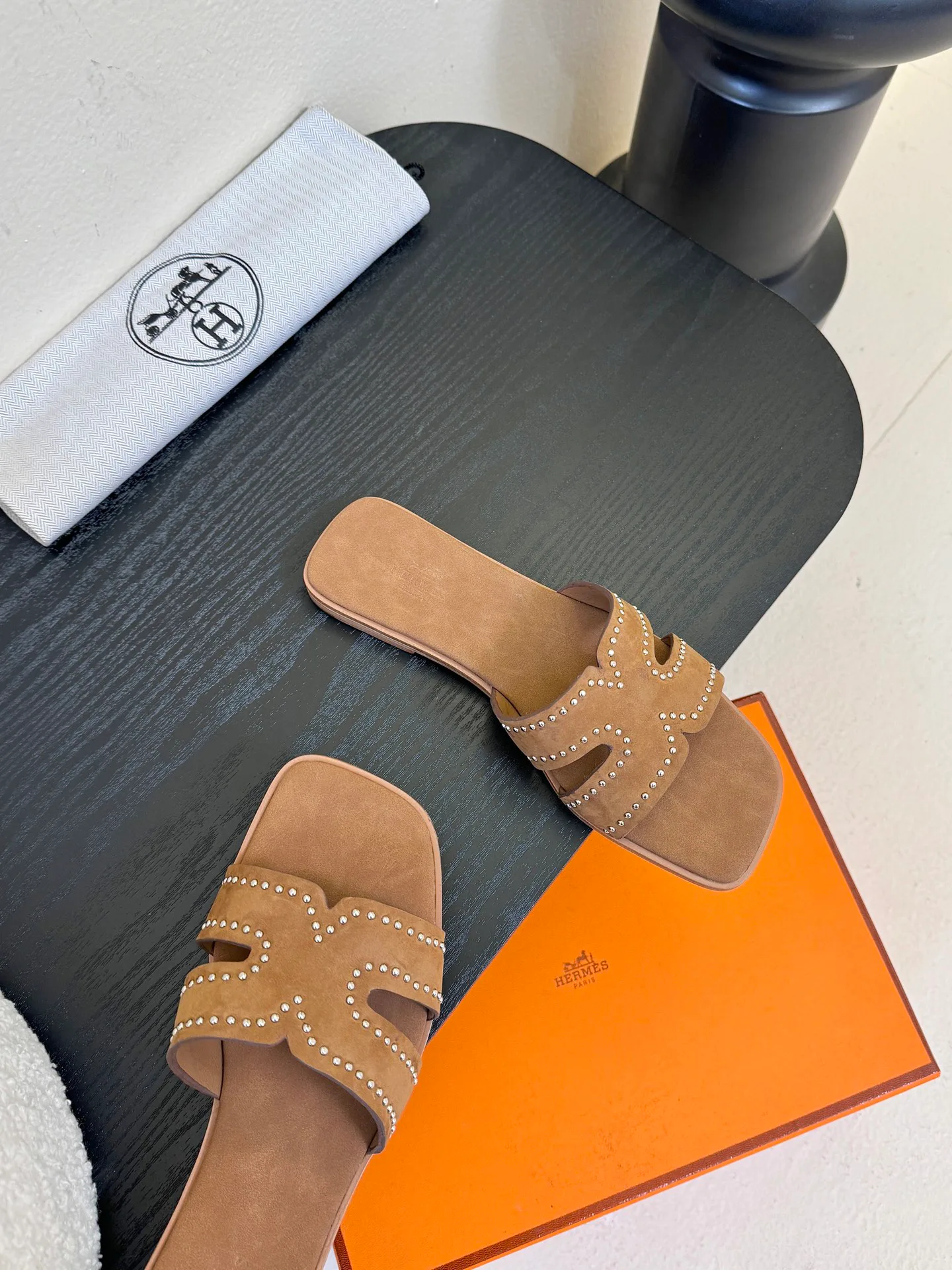 Шлепанцы Женские Hermes 1893728