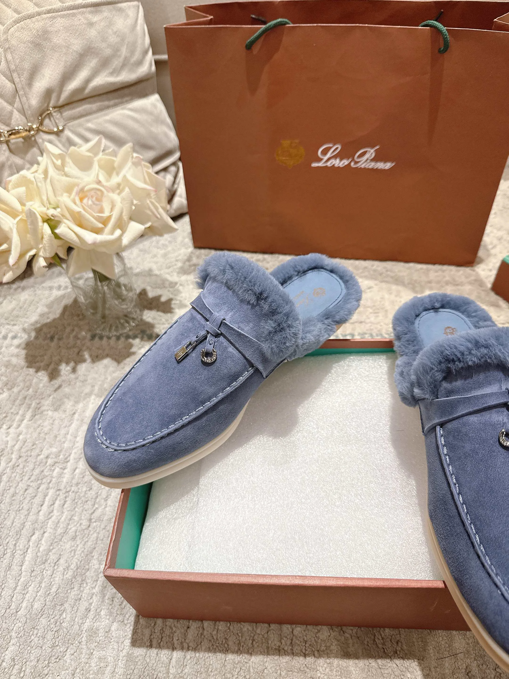 Мюли И Сабо Женские Loro Piana 140396