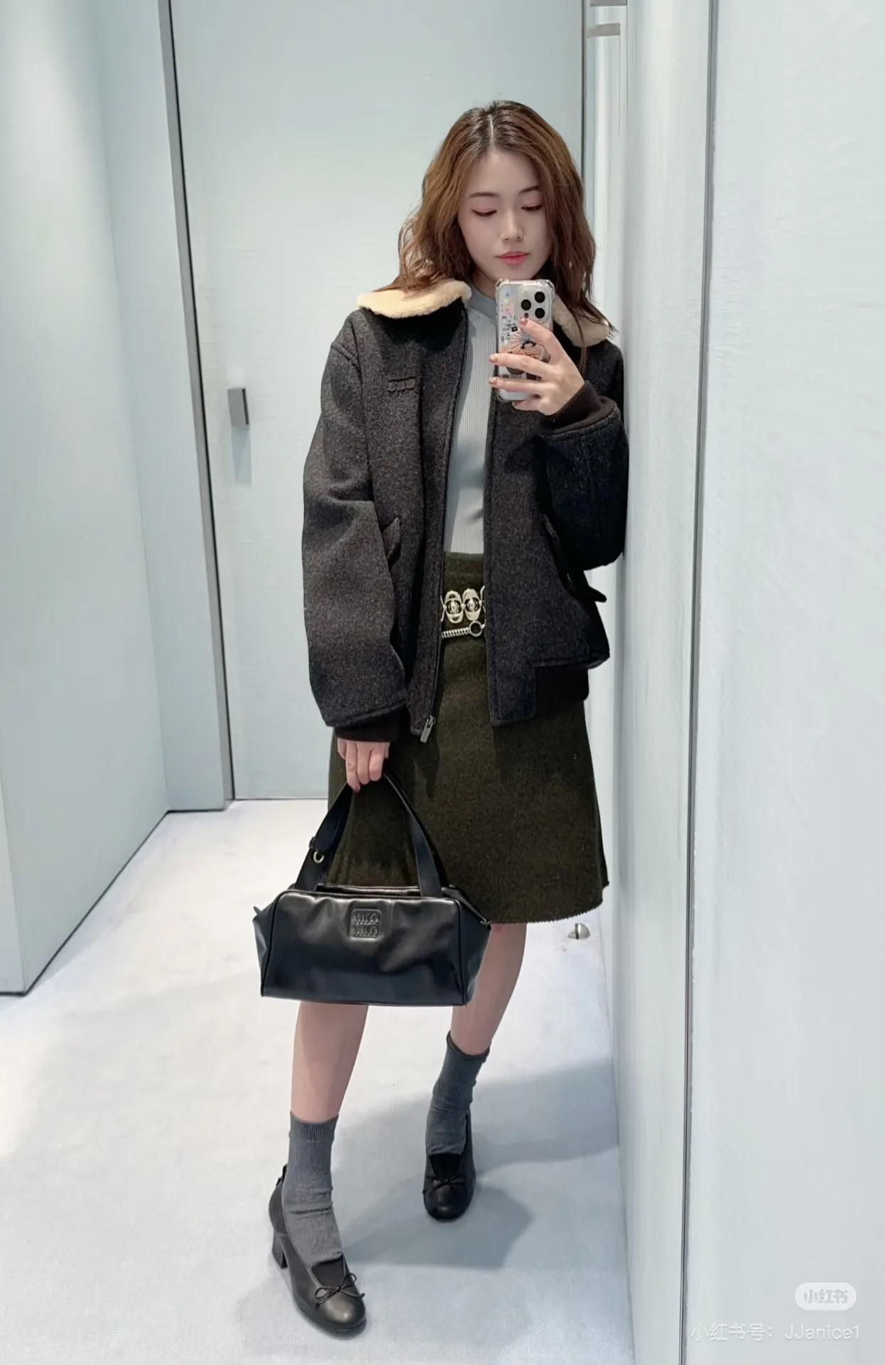 Куртки И Пуховики Женские Miu Miu 19583005