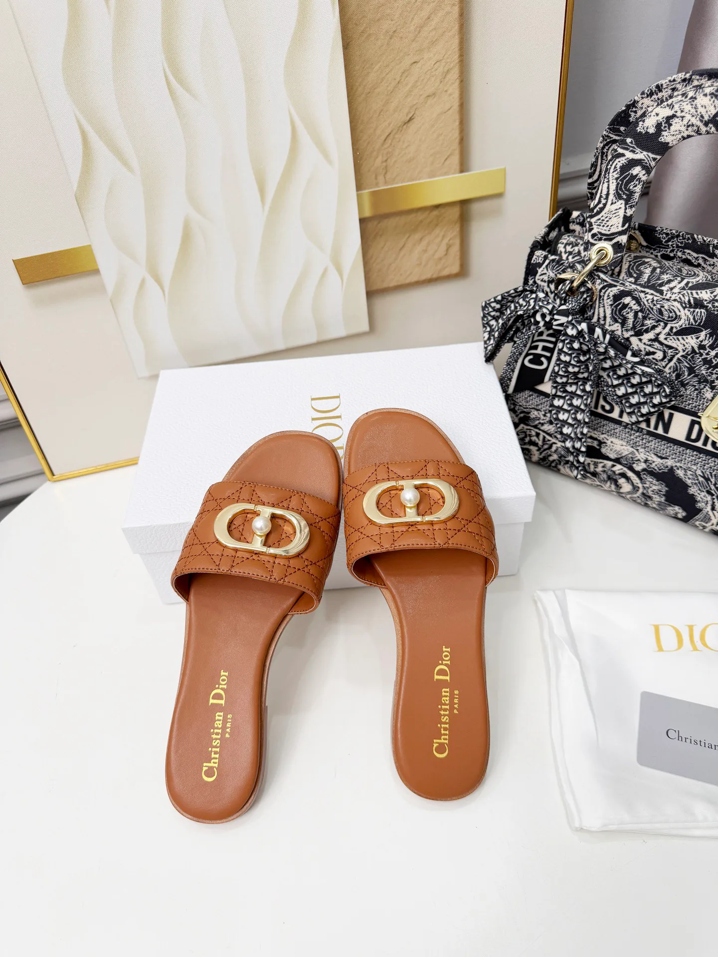 Шлепанцы Женские Christian Dior 913183