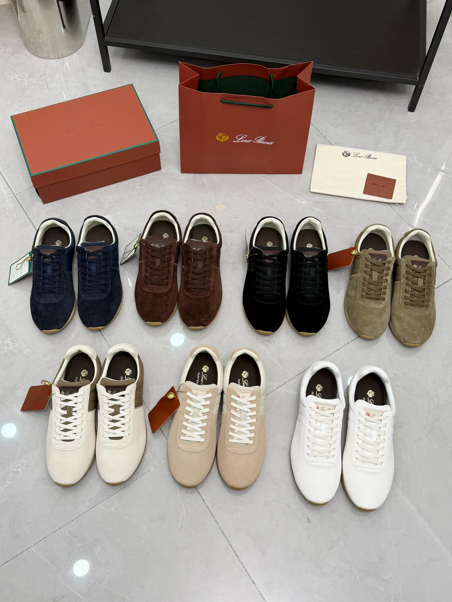 Кроссовки Женские Loro Piana 17467088