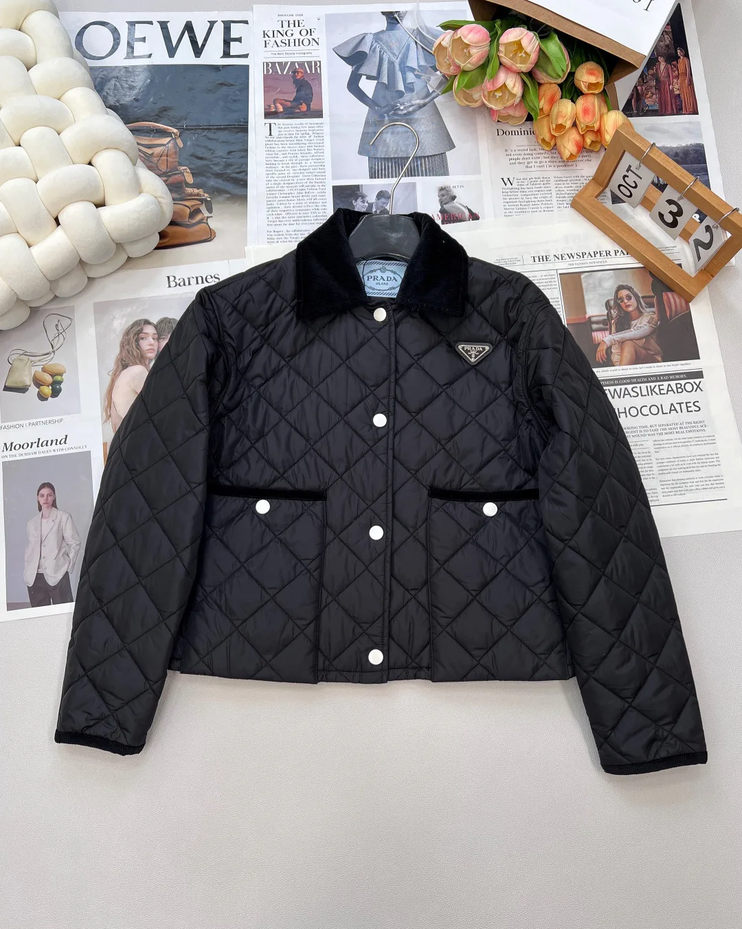 Куртки И Пуховики Женские Prada 5057325